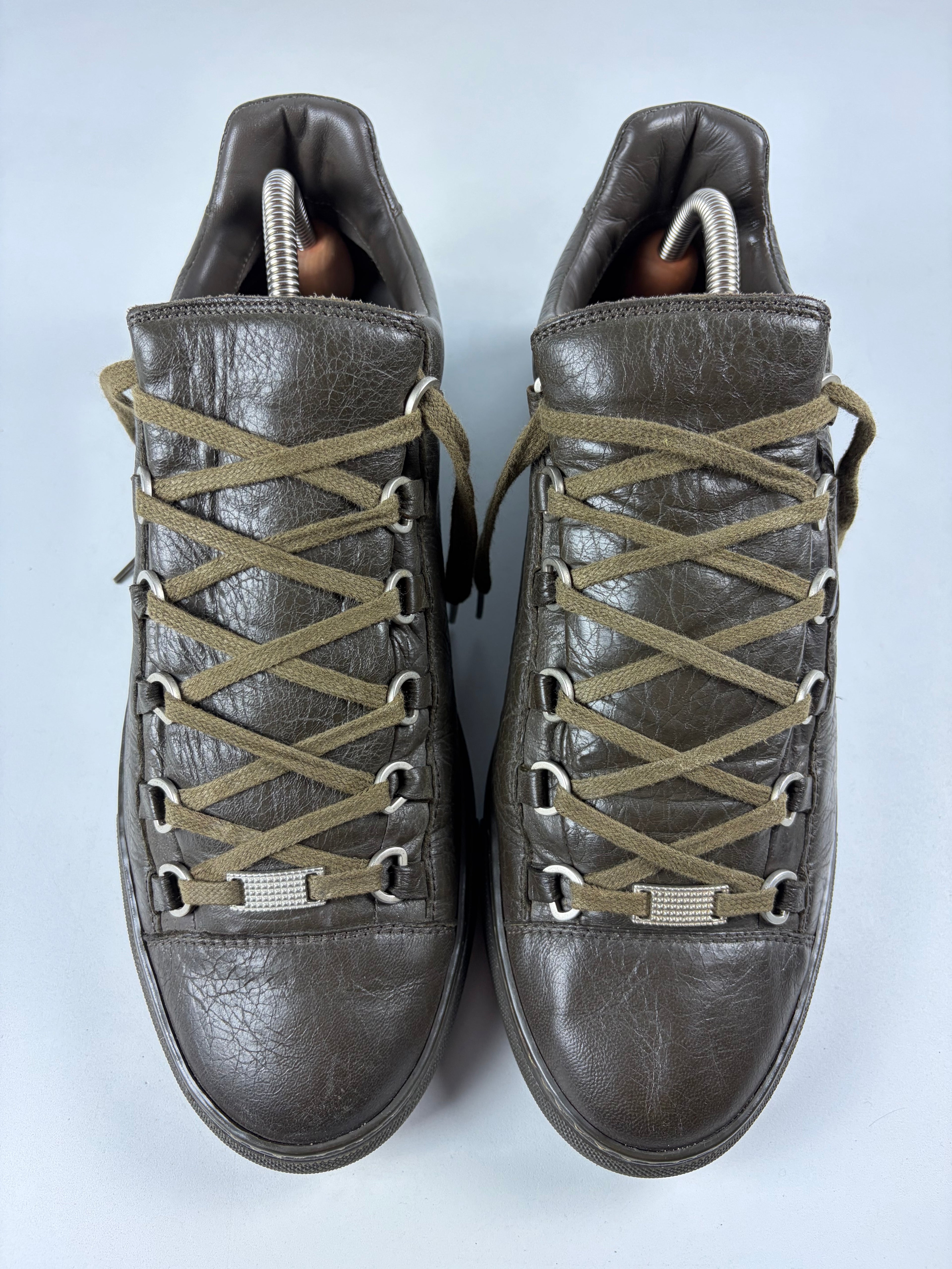 Balenciaga arena low - eu 43 / us 10 - military green