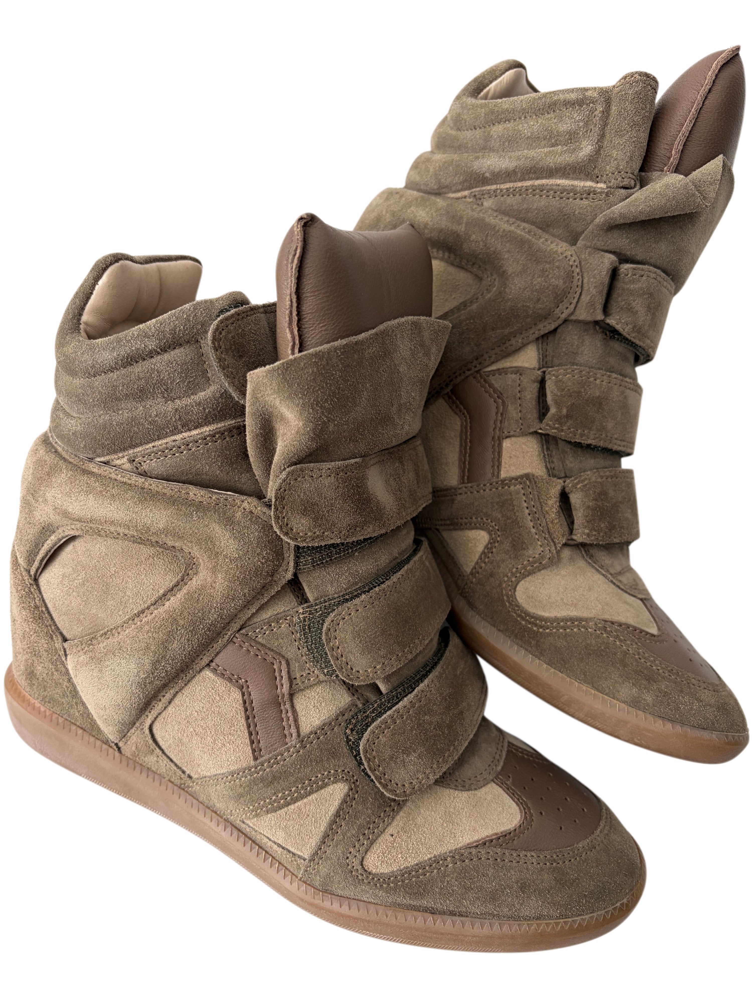 ISABEL MARANT
Bekett wedge sneakers - eu 40 - brand new