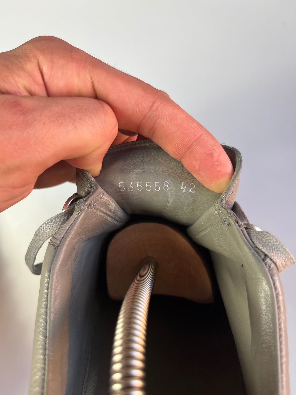 Balenciaga arena low - eu 42 - grey