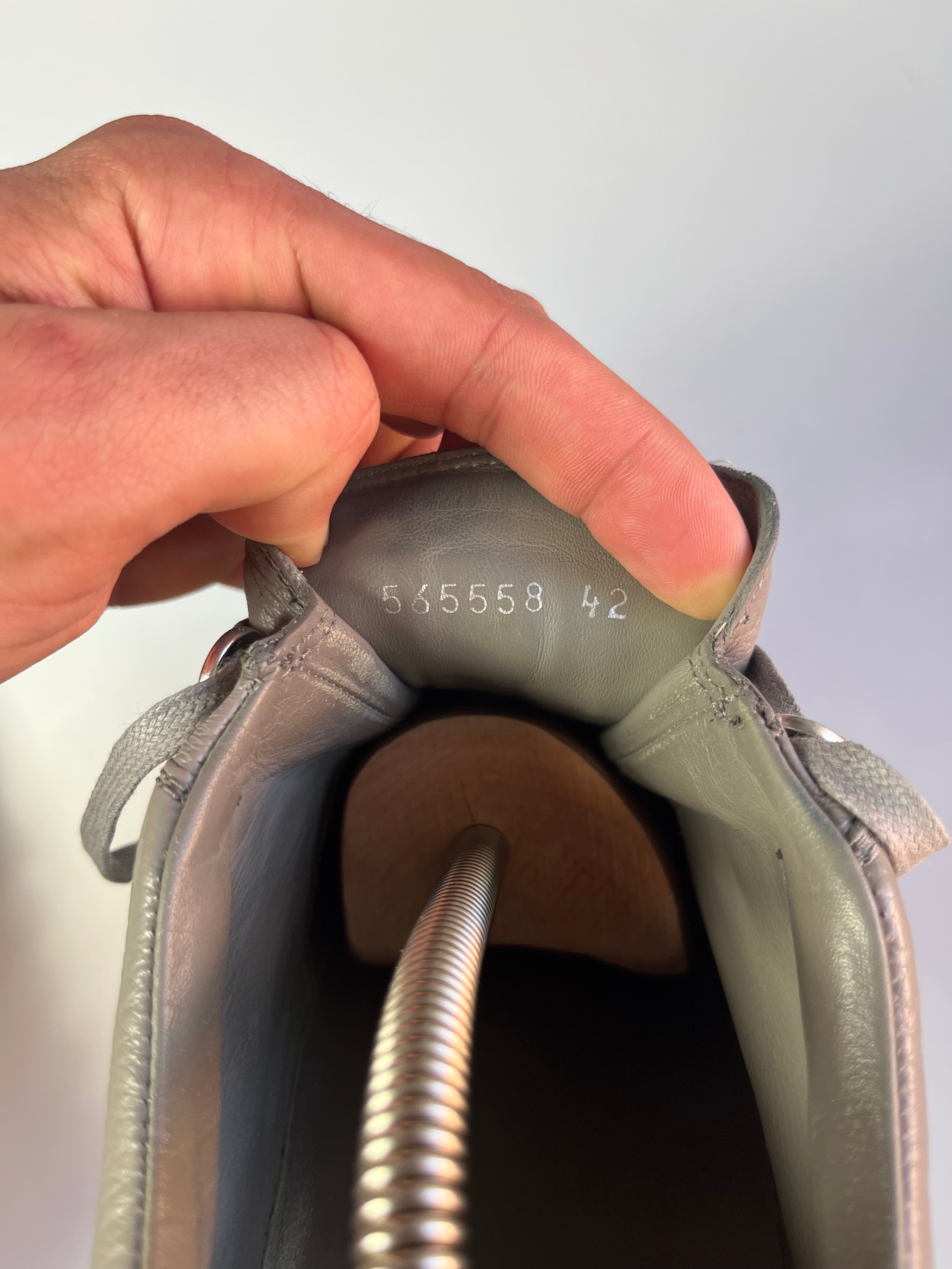 Balenciaga arena low - eu 42 - grey