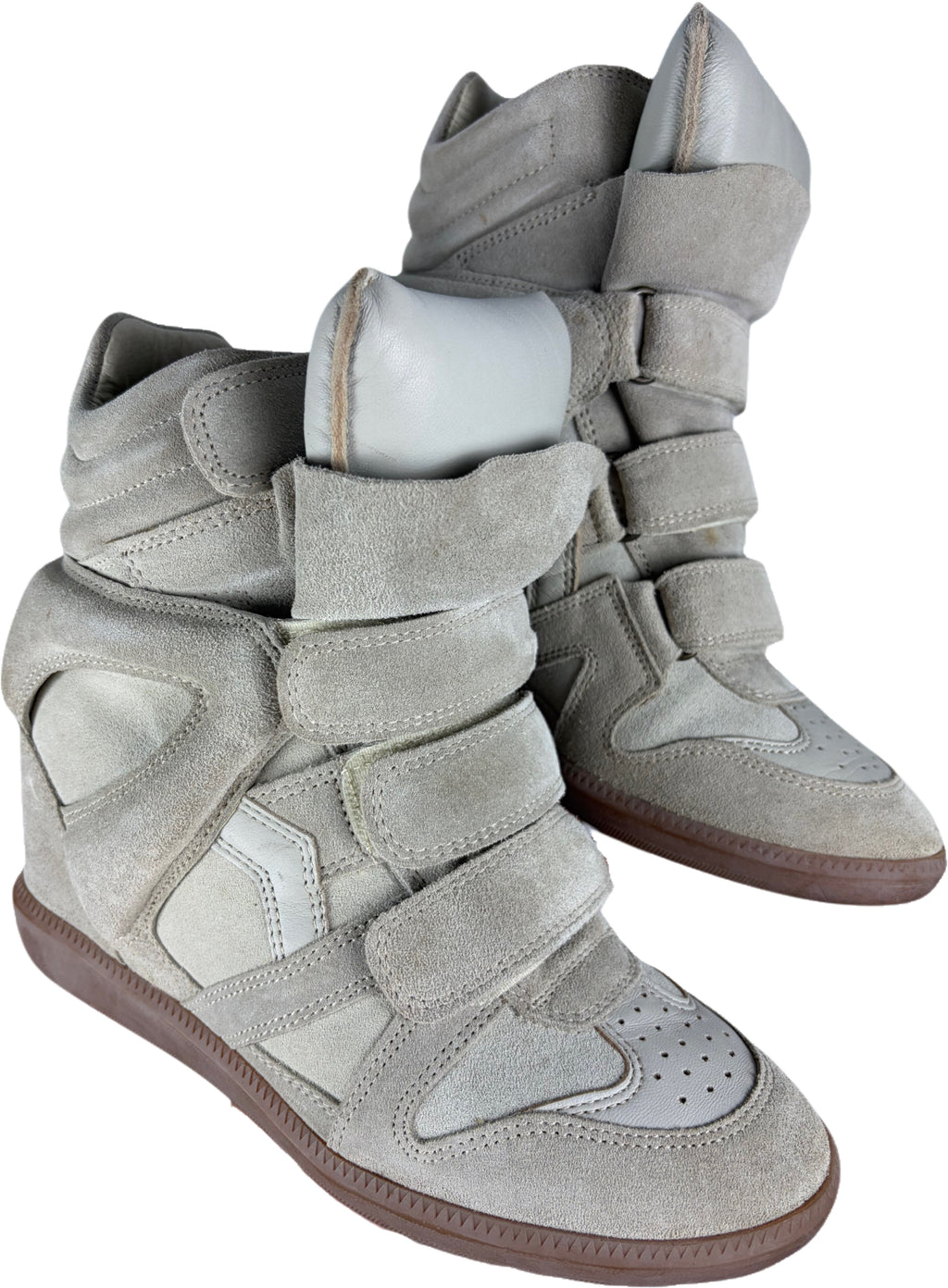 Isabel Marant Bekett wedge sneakers -  size - eu 37 / us 7 / uk 4