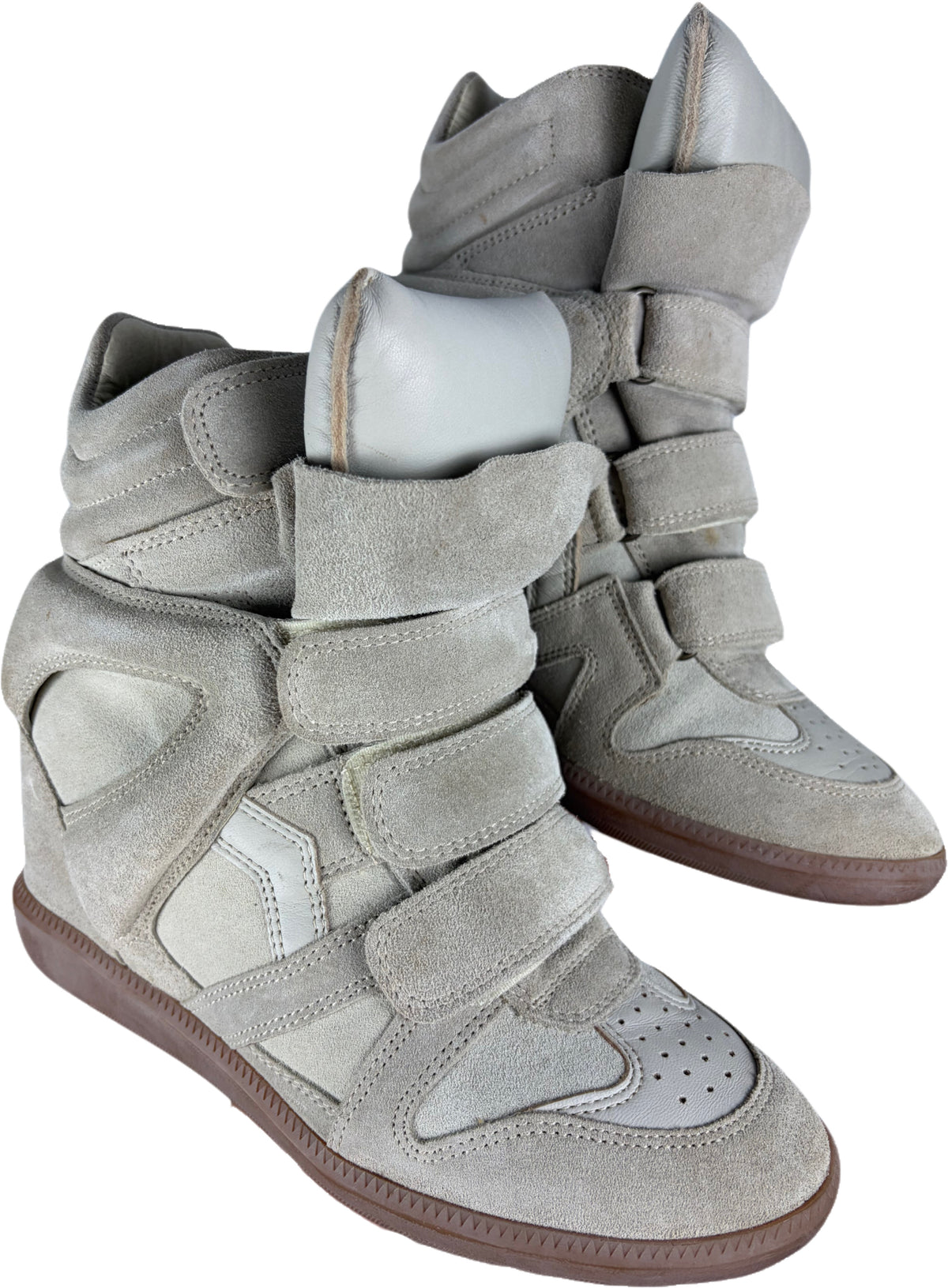 Isabel Marant Bekett wedge sneakers -  size - eu 37 / us 7 / uk 4