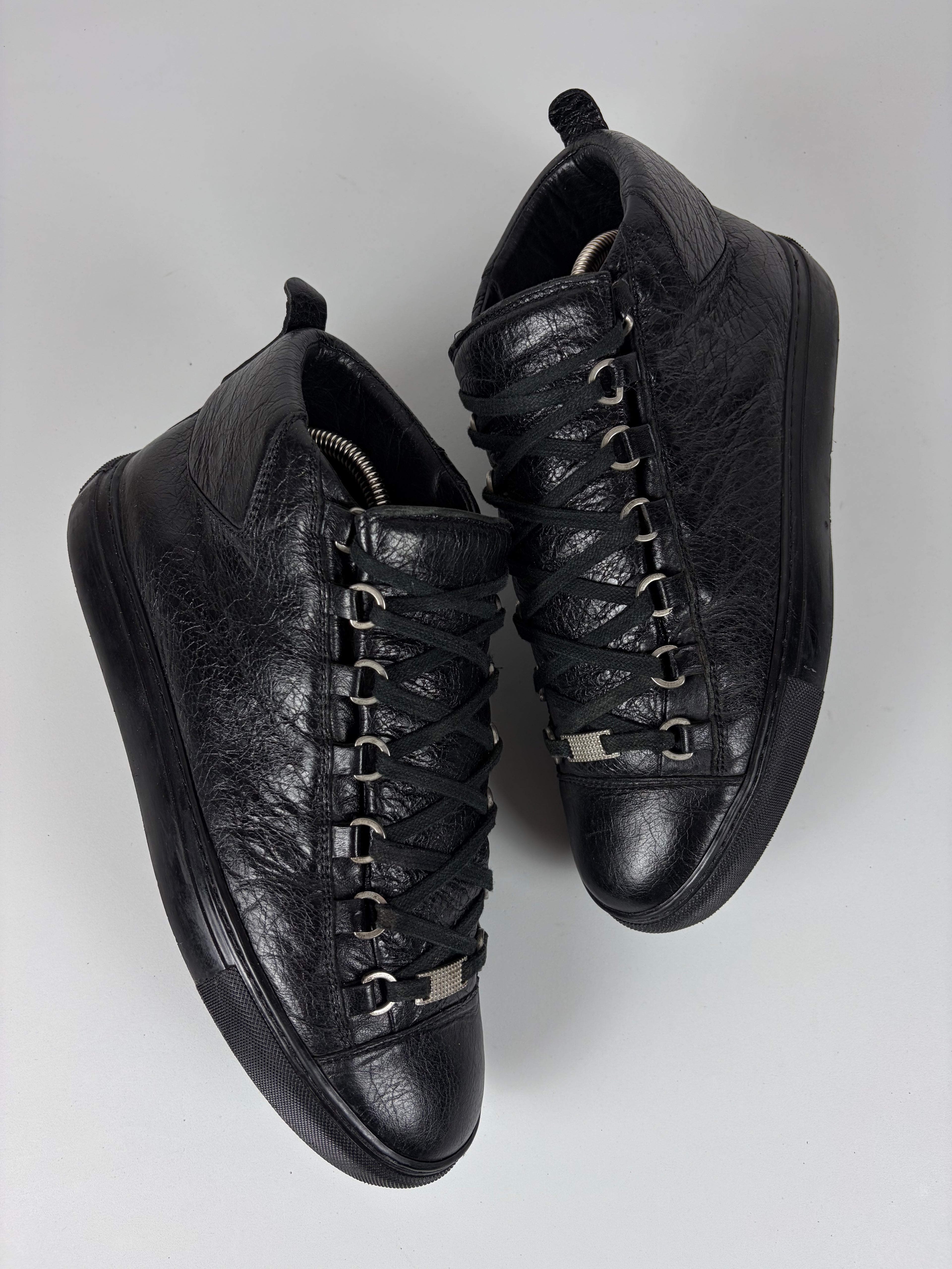 Balenciaga arena black high tops - eu 41 - black
