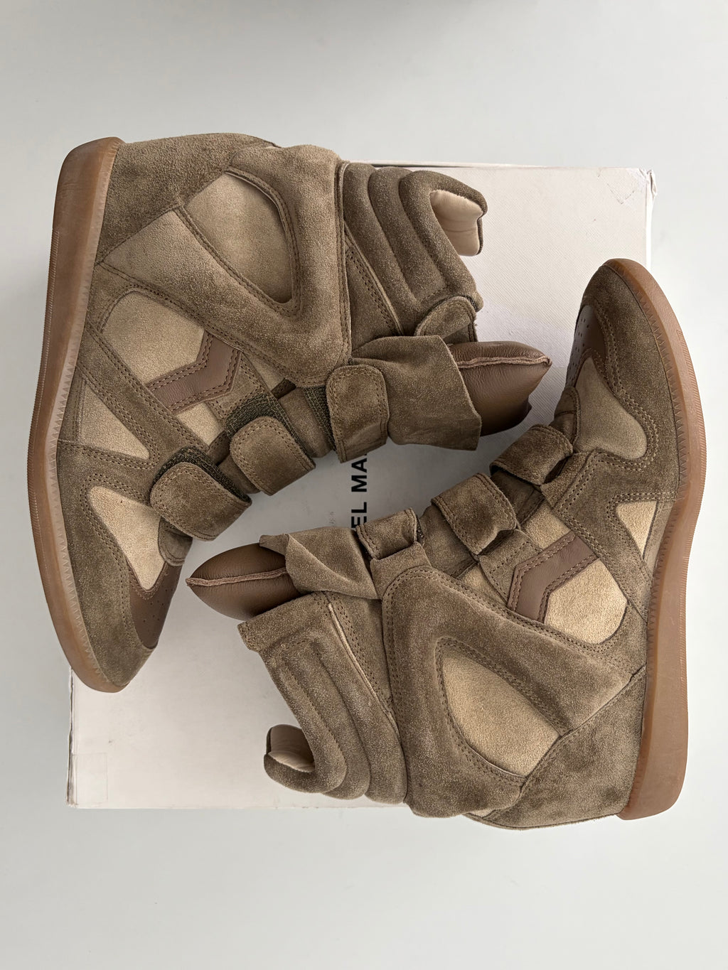 ISABEL MARANT
Bekett wedge sneakers - eu 40 - brand new