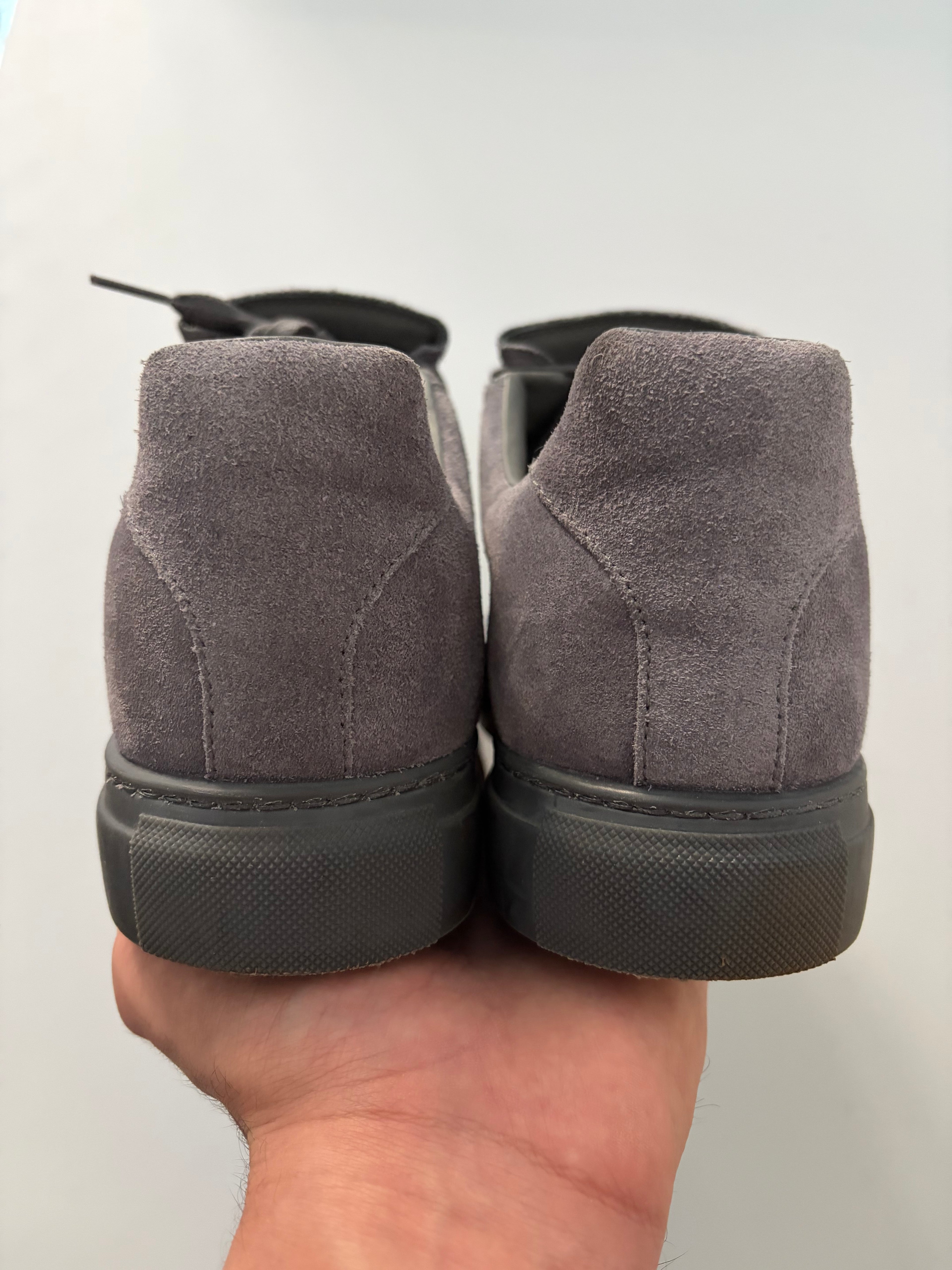 Balenciaga arena suede low tops - eu 42 - grey