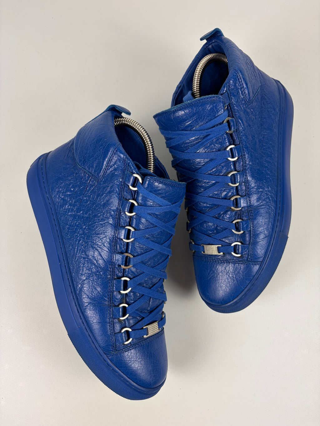 Balenciaga arena high tops - eu 40 / us 7 - blue