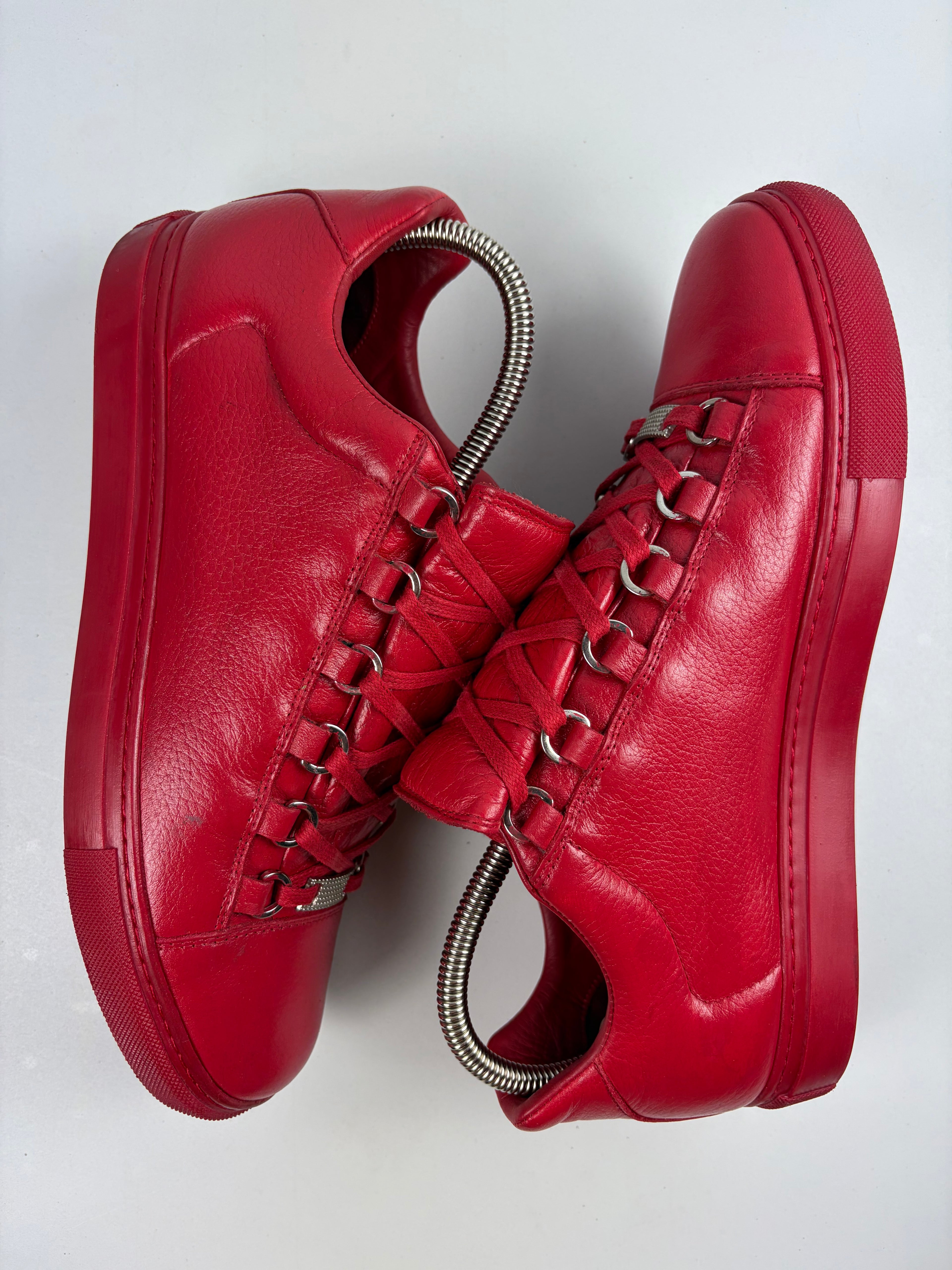 Balenciaga arena low - eu 40 / us 7 - red