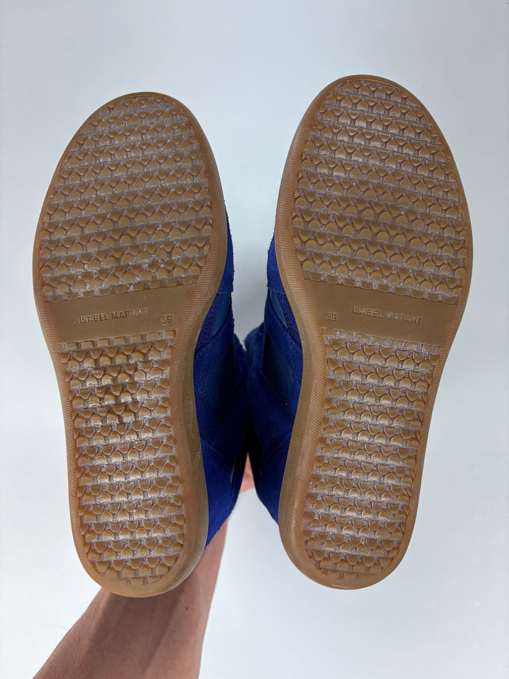 Isabel Marant Bekett wedge sneakers - eu 39 - blue