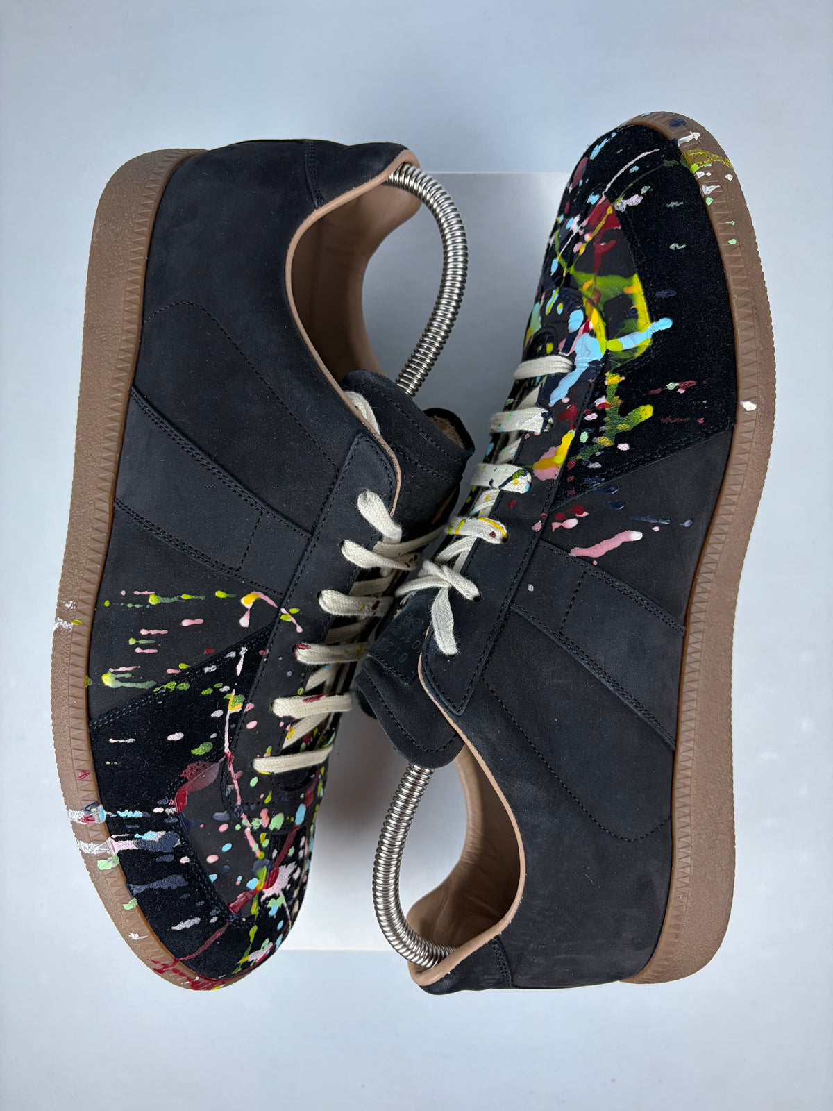 Maison Margiela Replica ‘Black Paintsplatter’ - eu 46 / us 13 / uk 12