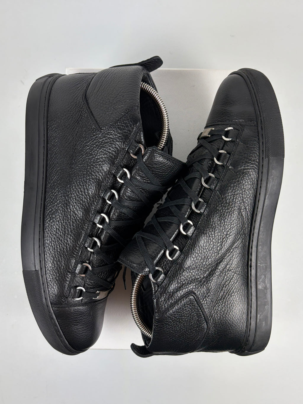 Balenciaga arena high tops - eu 45 / us 12 - black
