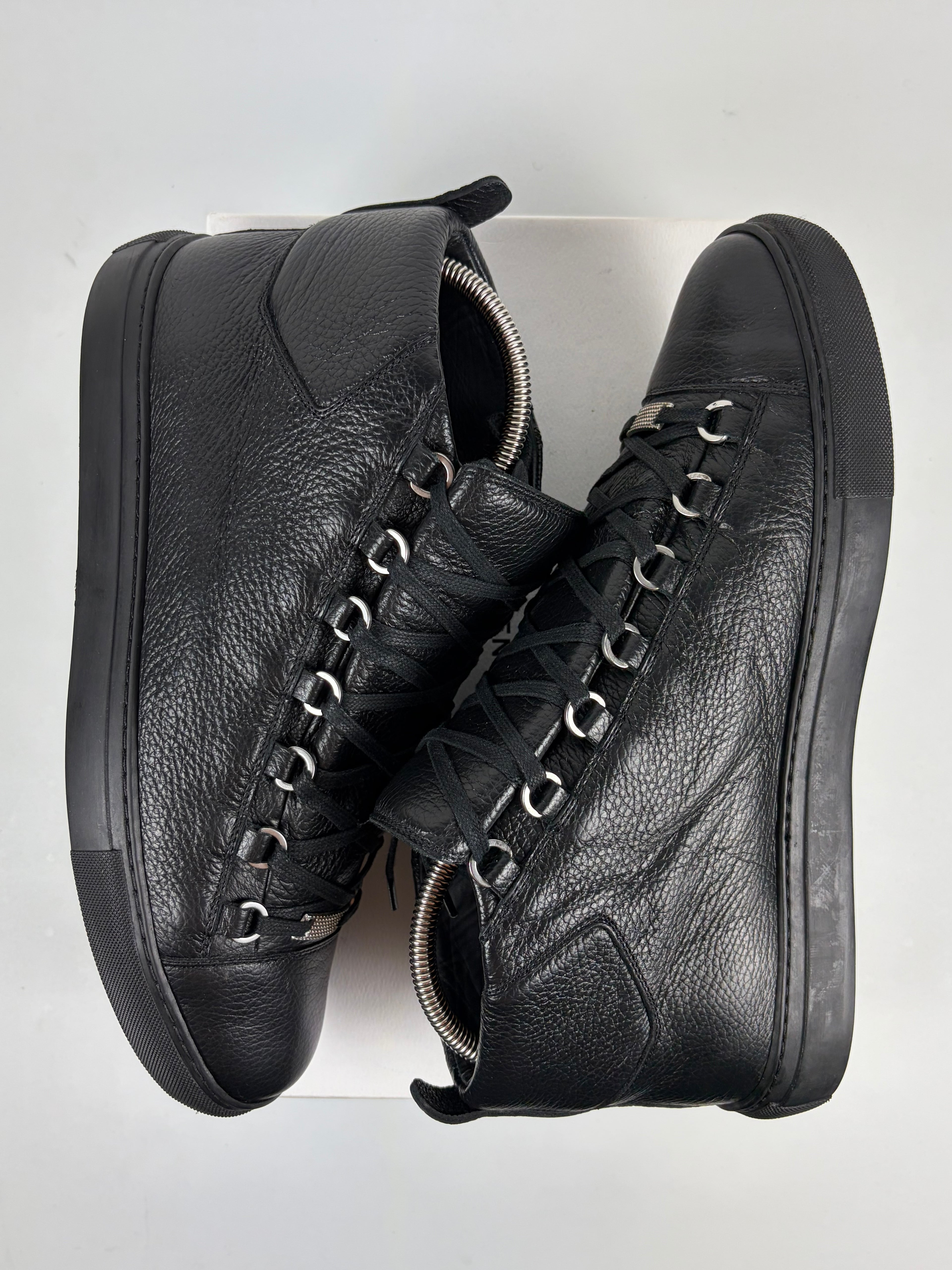 Balenciaga arena high tops - eu 45 / us 12 - black