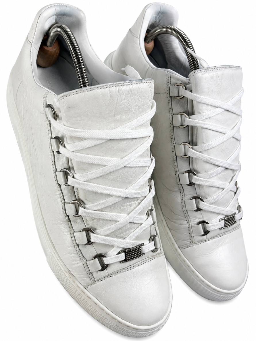 Balenciaga arena low - eu 43 / us 10 - white