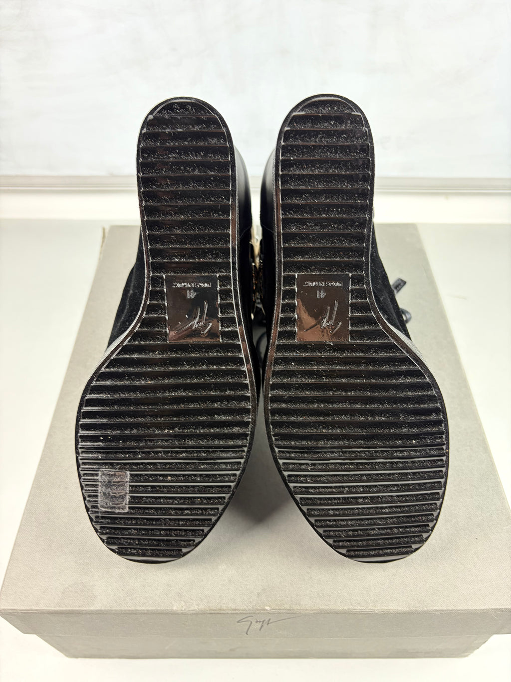 Giuseppe Zanotti ‘Cruel’ wedge sneakers - eu 41 / us 11