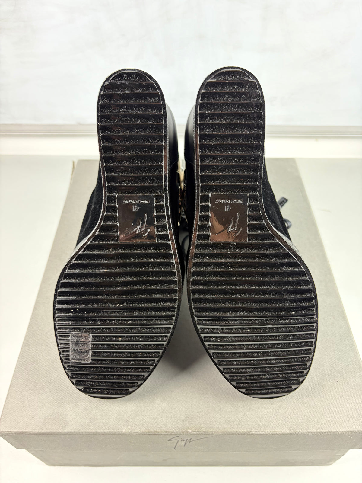 Giuseppe Zanotti ‘Cruel’ wedge sneakers - eu 41 / us 11