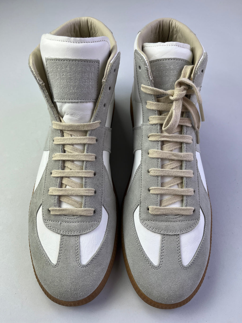 Maison Margiela high top gats - Eu 45 - white