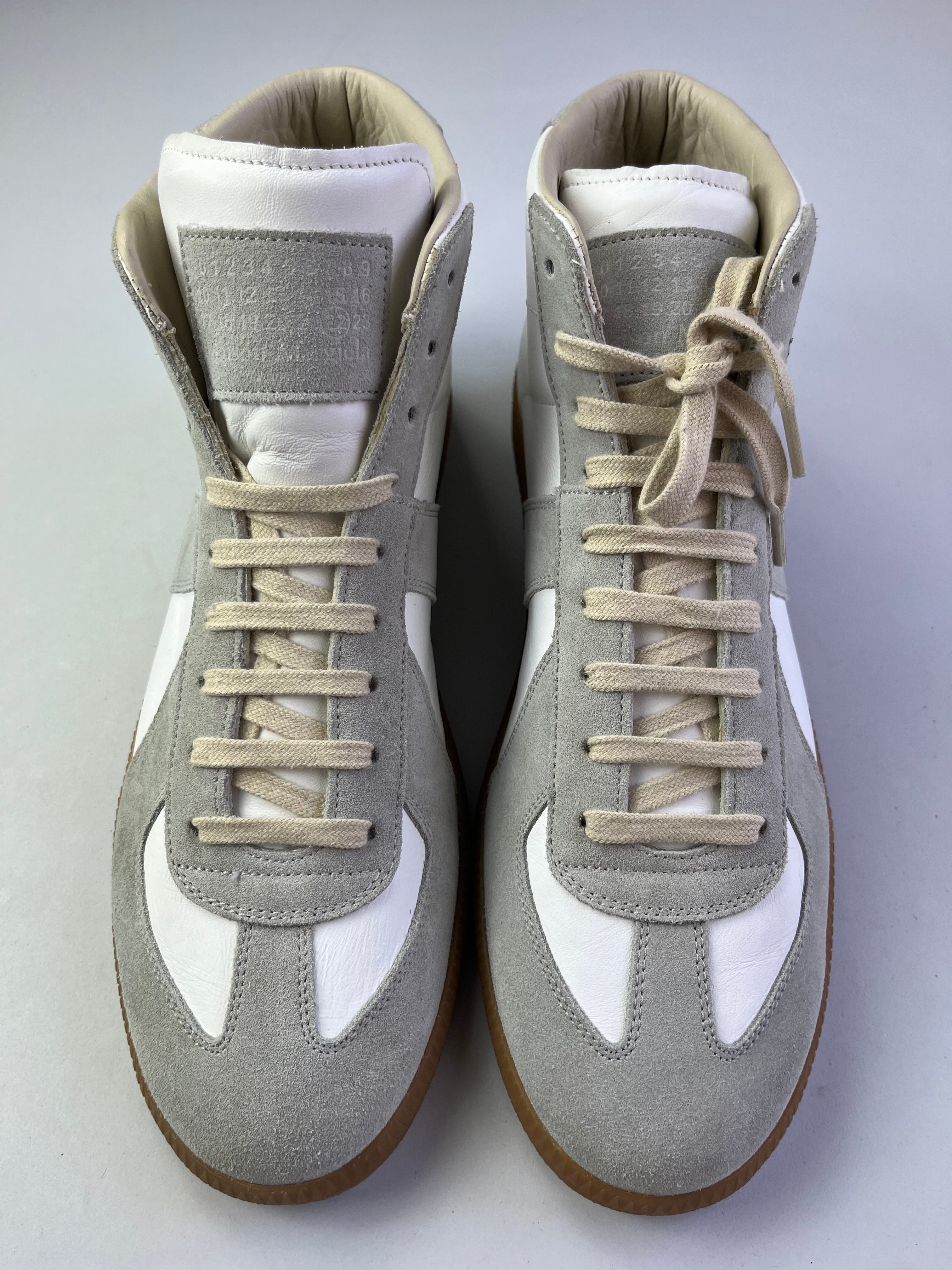 Maison Margiela high top gats - Eu 45 - white