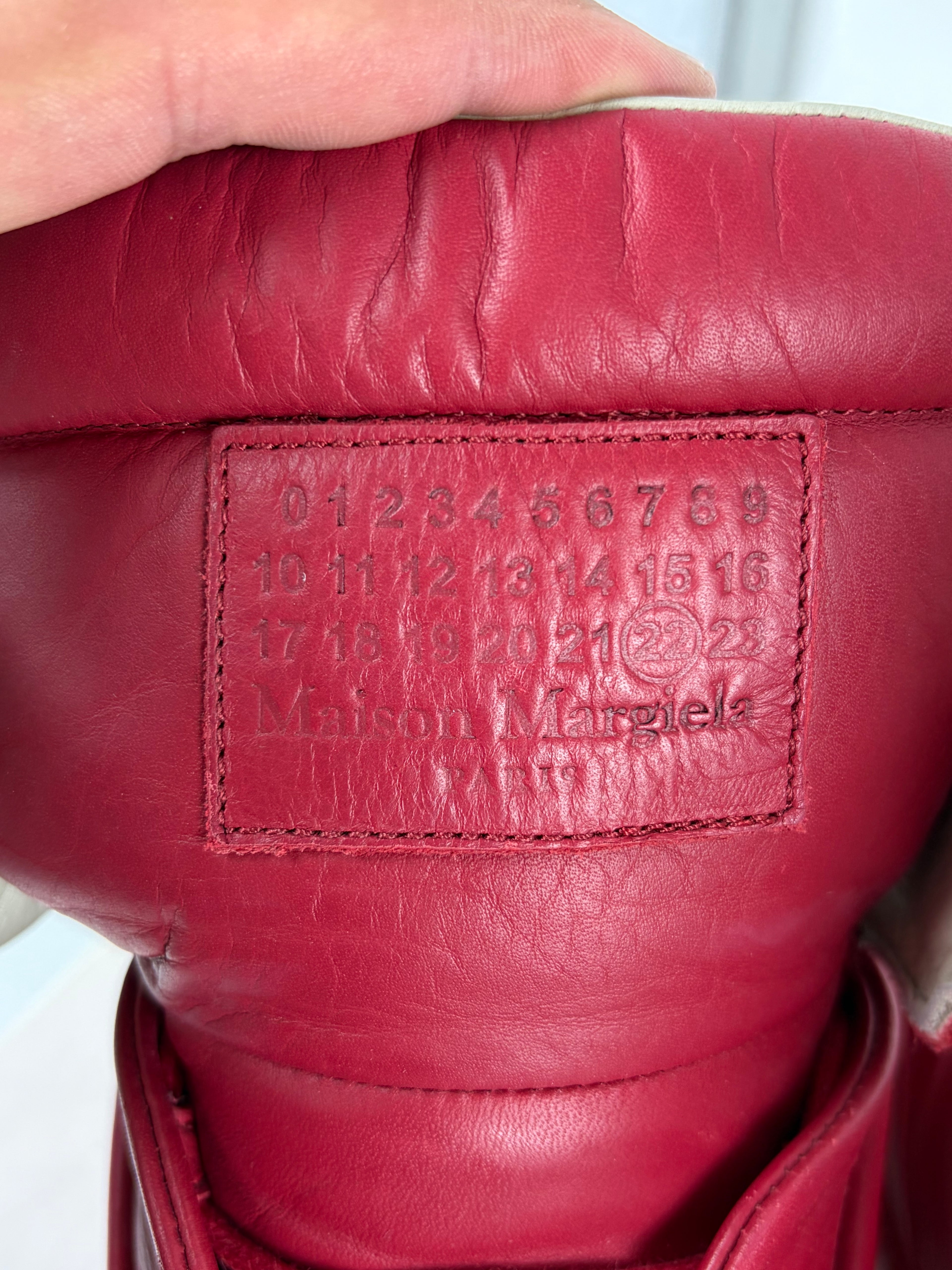 Maison Margiela Future ‘Triple Red’ - eu 44 / us 11 - red