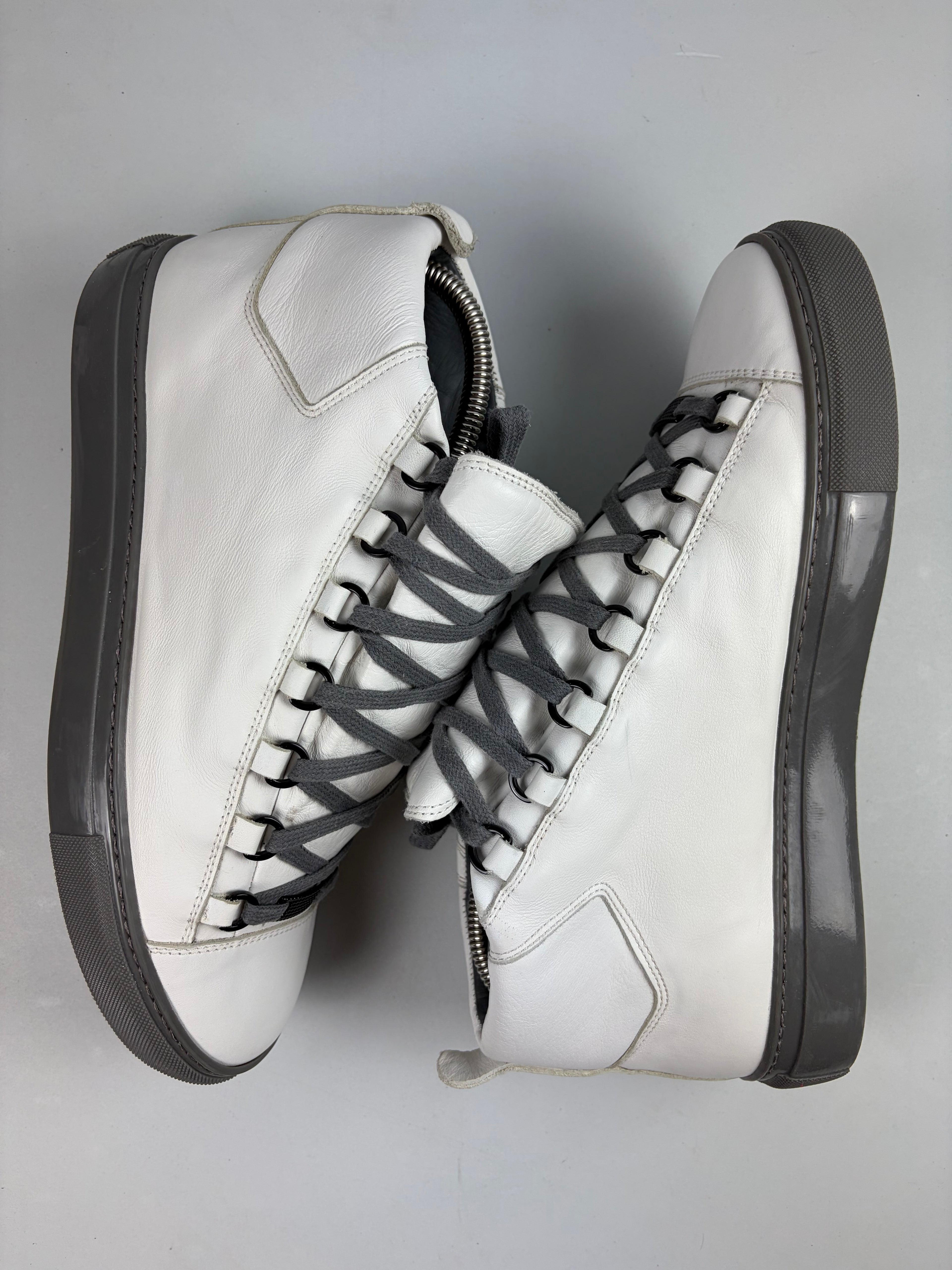 Balenciaga arena high tops - eu 41 / us 8 - white