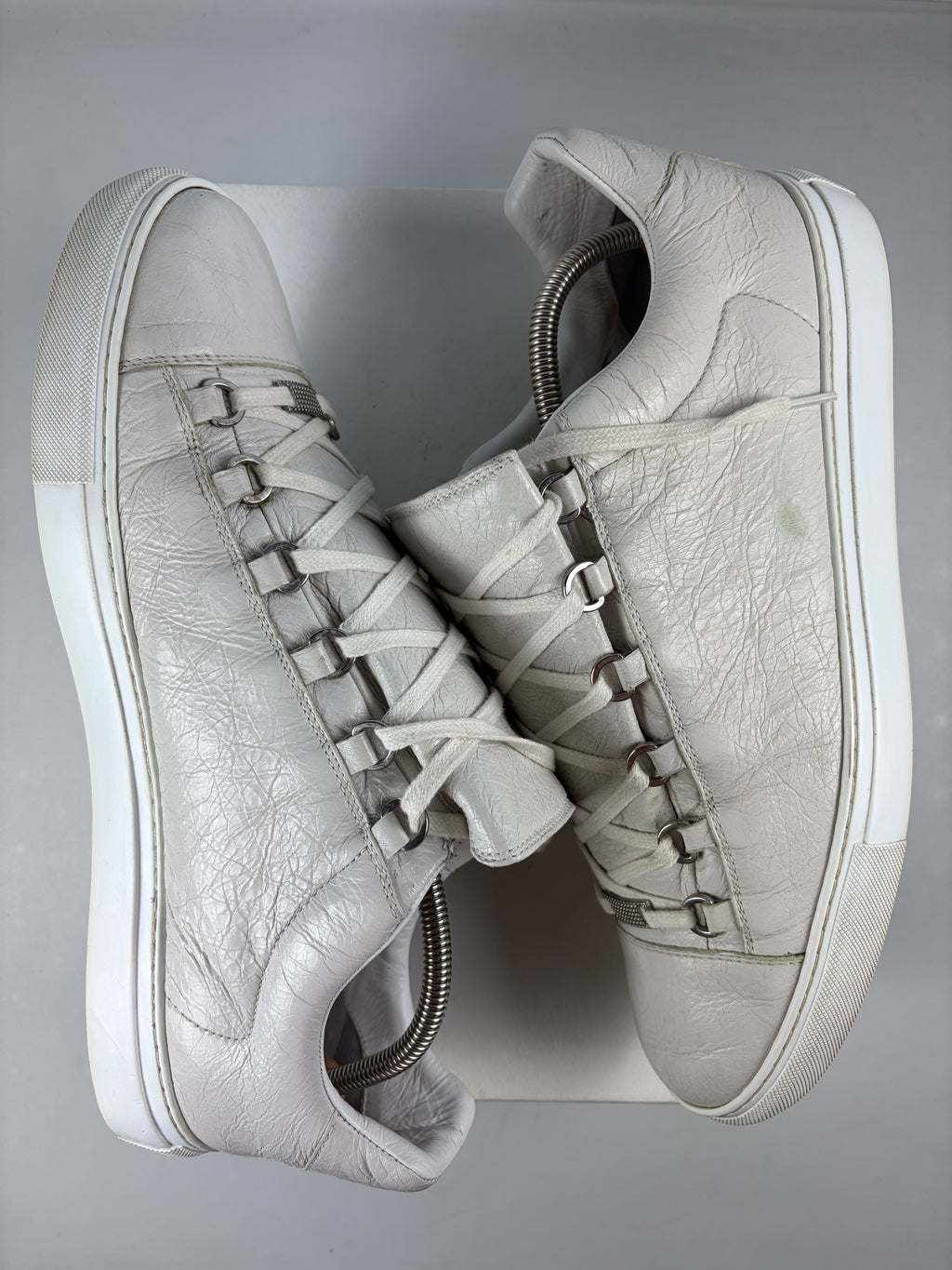 Balenciaga arena low - eu 46 / us 13 - white