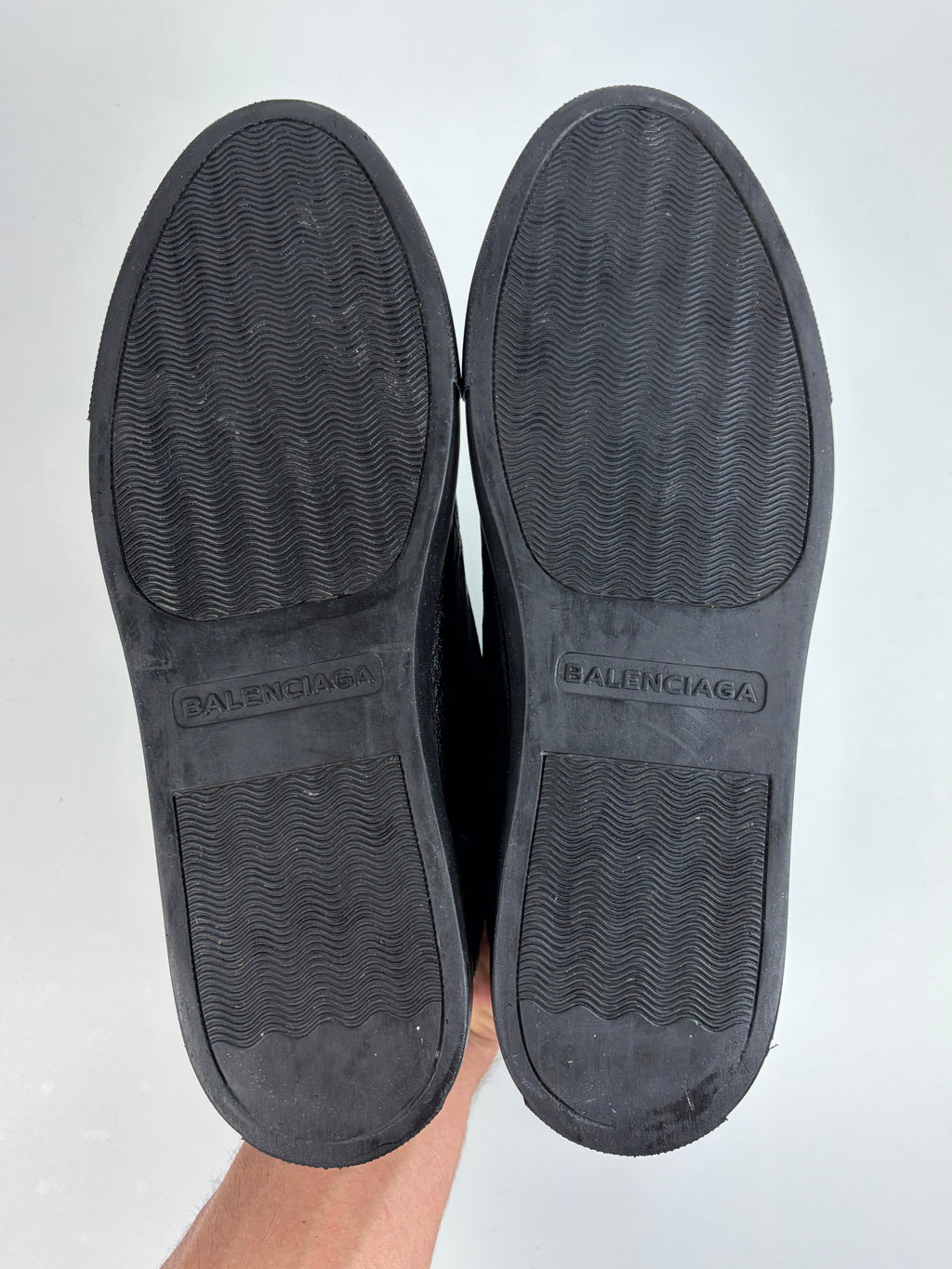 Balenciaga arena high tops - eu 41 / us 8 - black