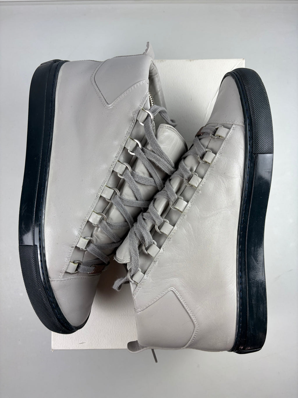 Balenciaga arena high tops - eu 42 / us 9 - white