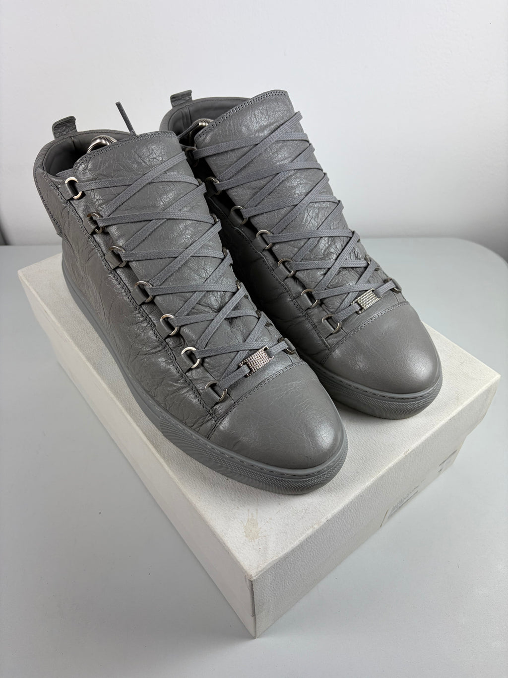 Balenciaga arena high tops - eu 46 / us 13 - grey