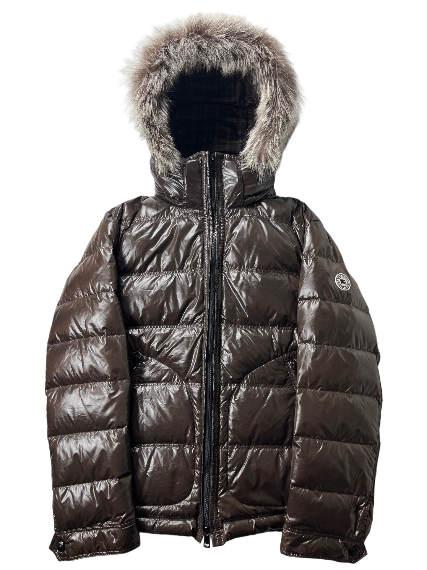 00’s BURBERRY made in Japan 2 in 1 down jacket (L/LL) - brown