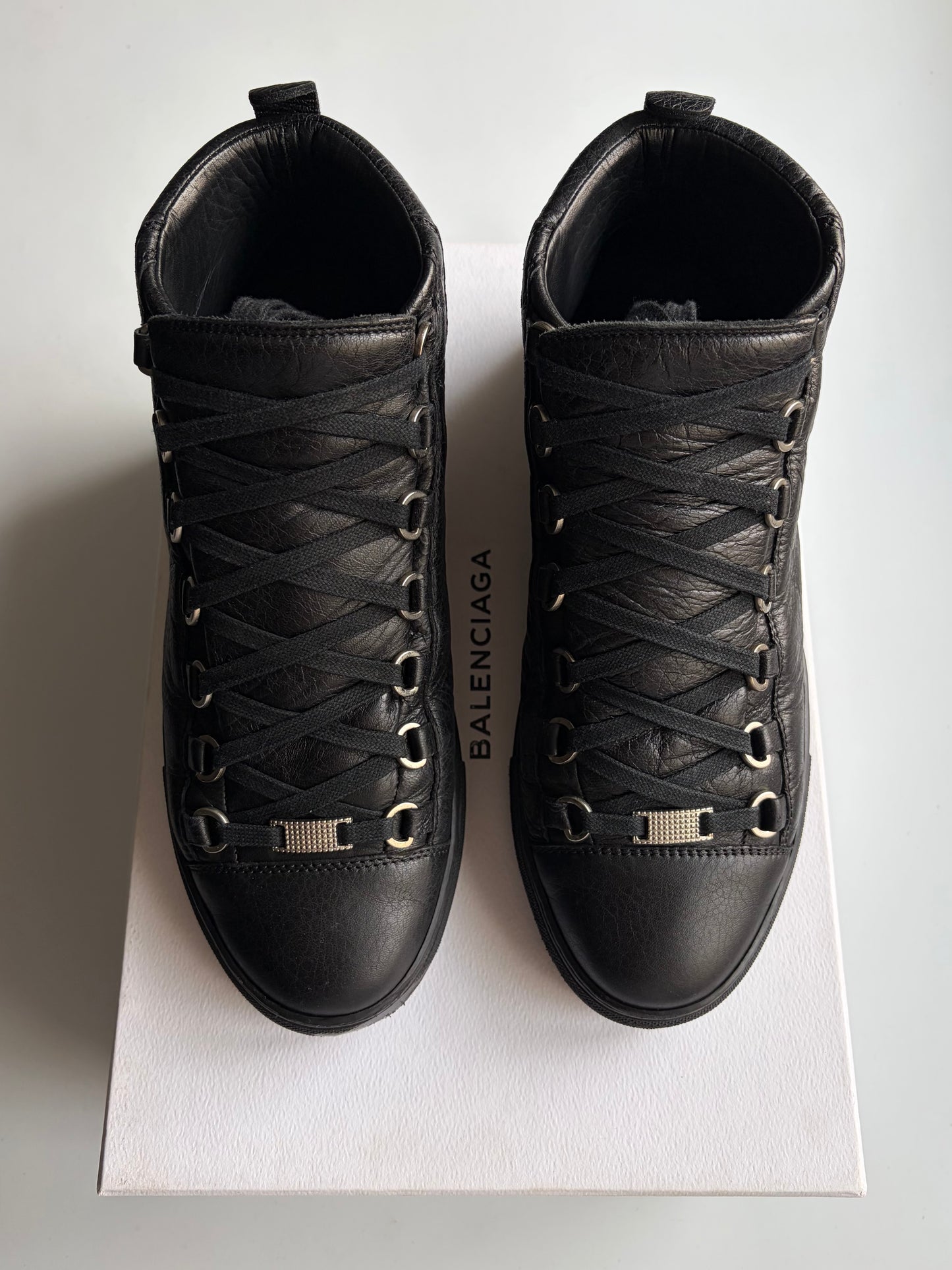 Balenciaga arena high tops - eu 40 - black