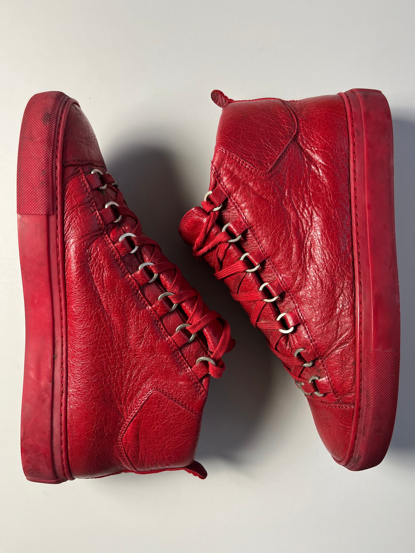 BALENCIAGA ARENA HIGH (red)