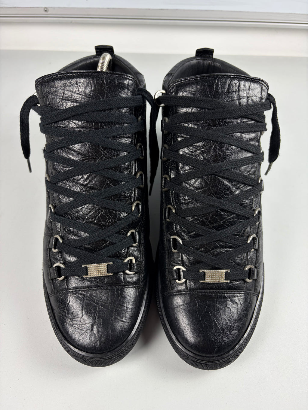 Balenciaga arena high tops - eu 42 / us 9 - black