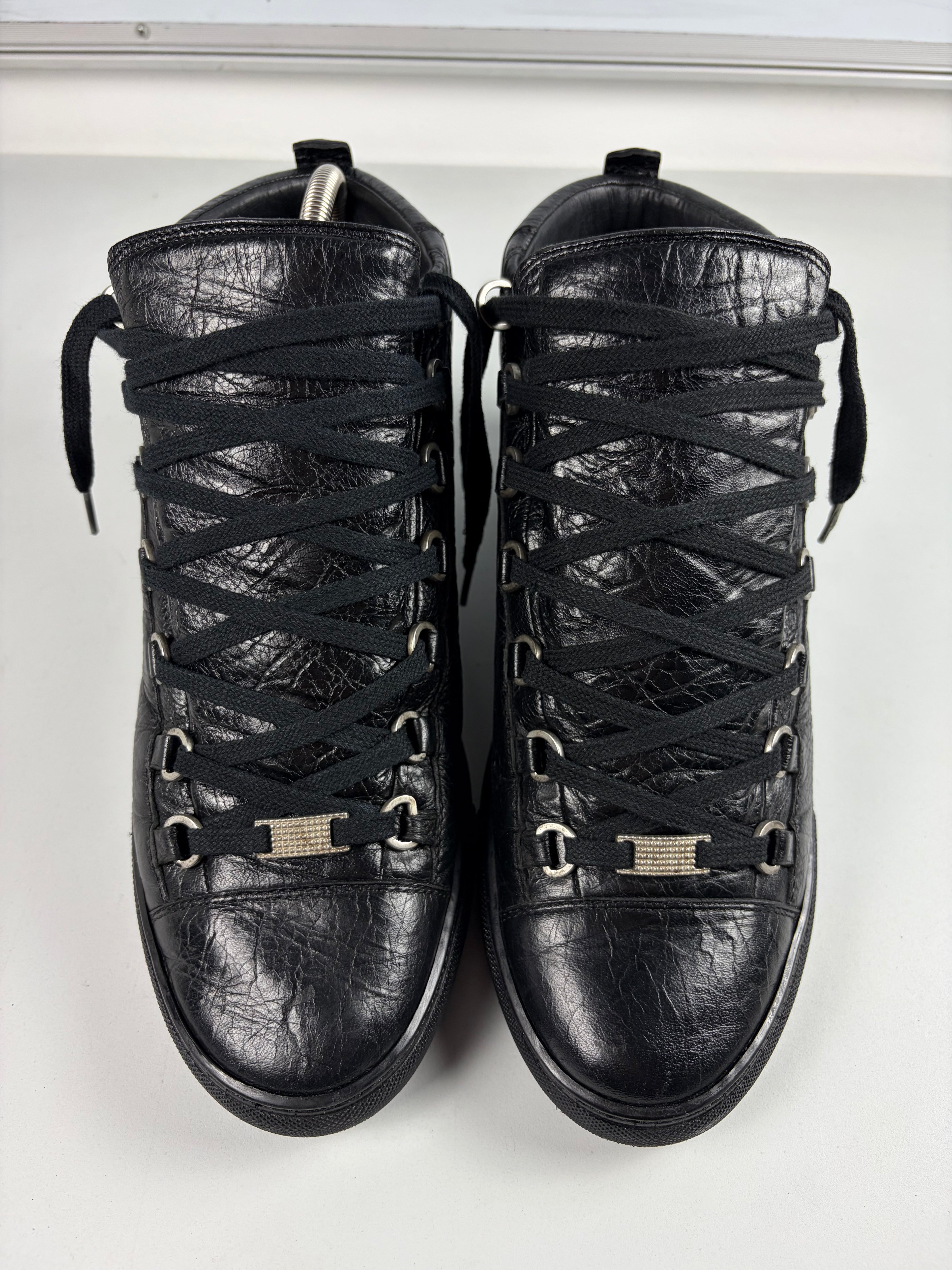 Balenciaga arena high tops - eu 42 / us 9 - black