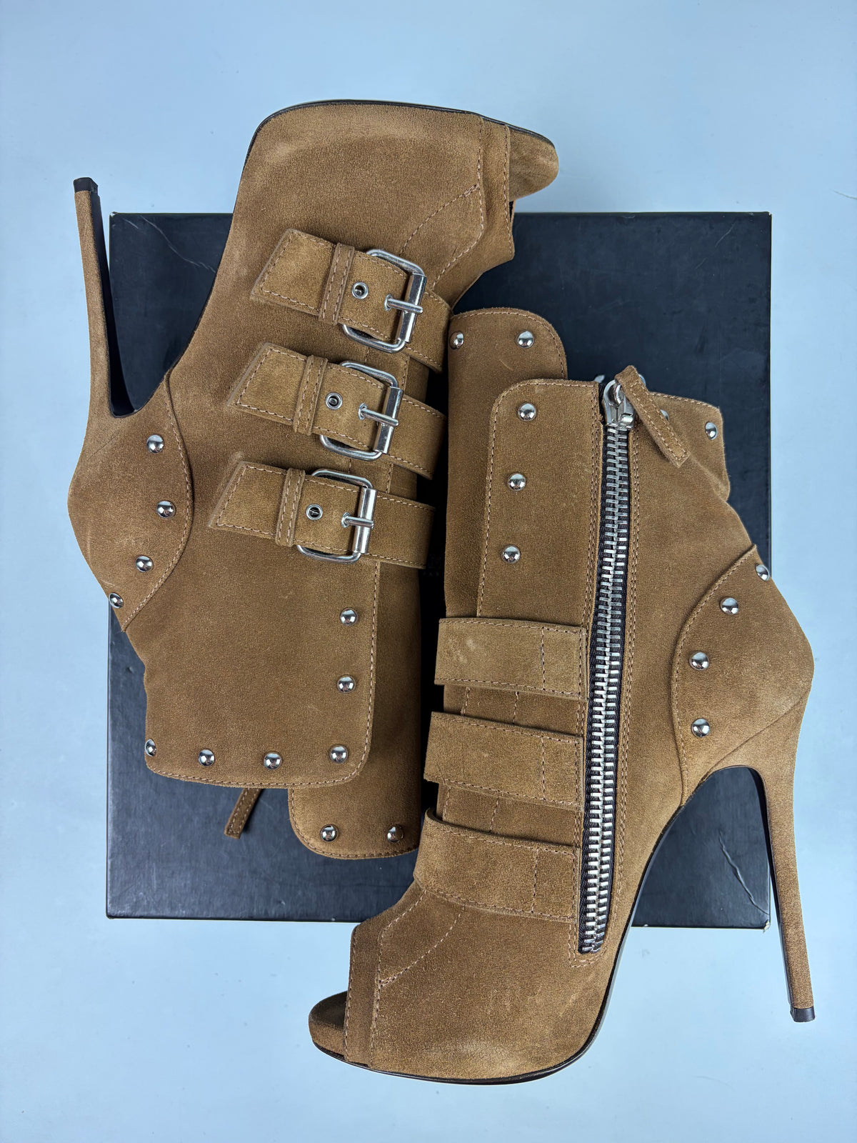 Giuseppe Zanotti suede ankle boots - eu 38.5 / us 8.5