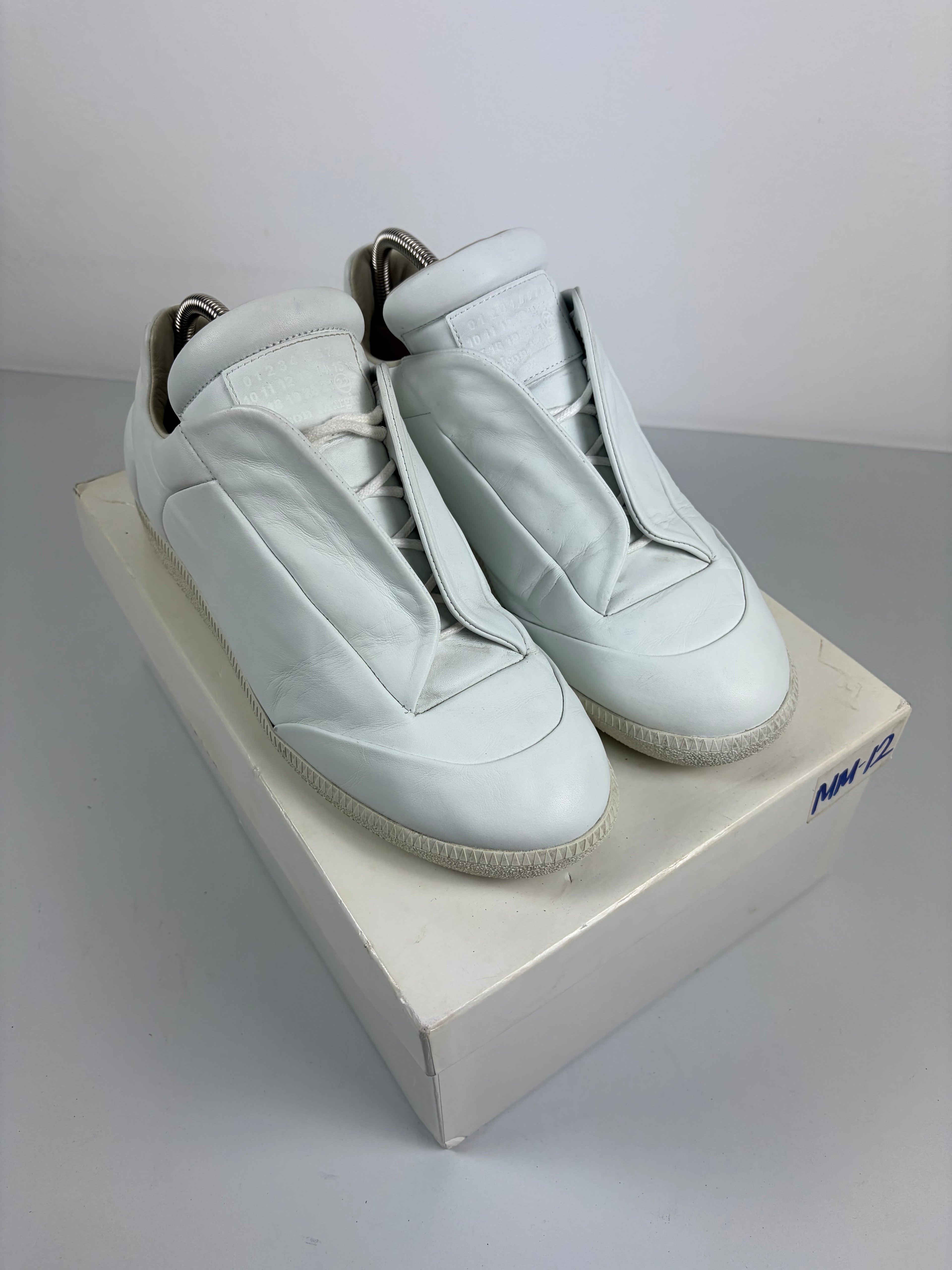 2017 Maison Margiela Future low - eu 44 / us 11 - white