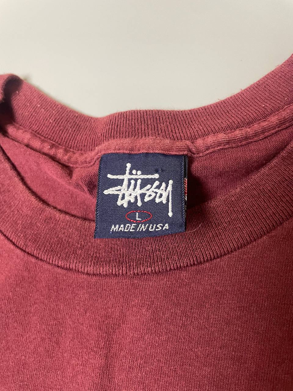 VINTAGE STUSSY TEE (L)