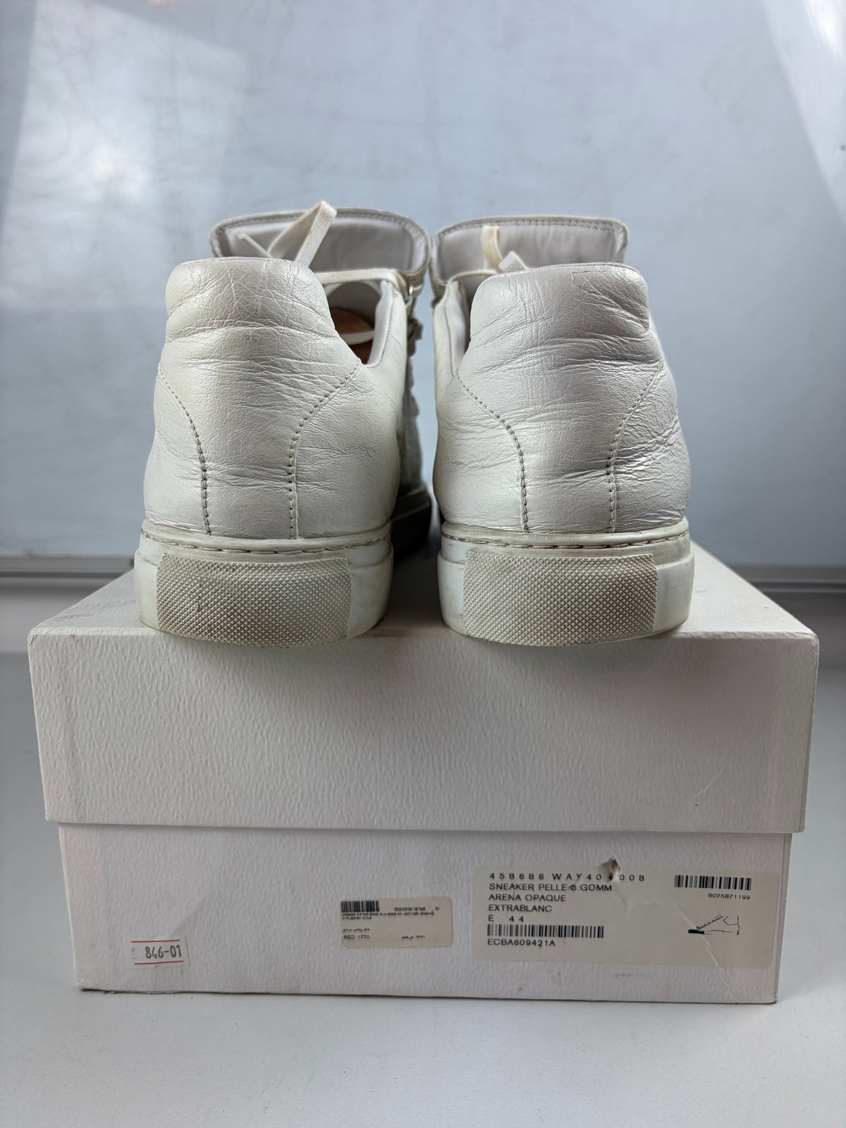 Balenciaga arena low - eu 44 / us 11 / uk 10.5 - white