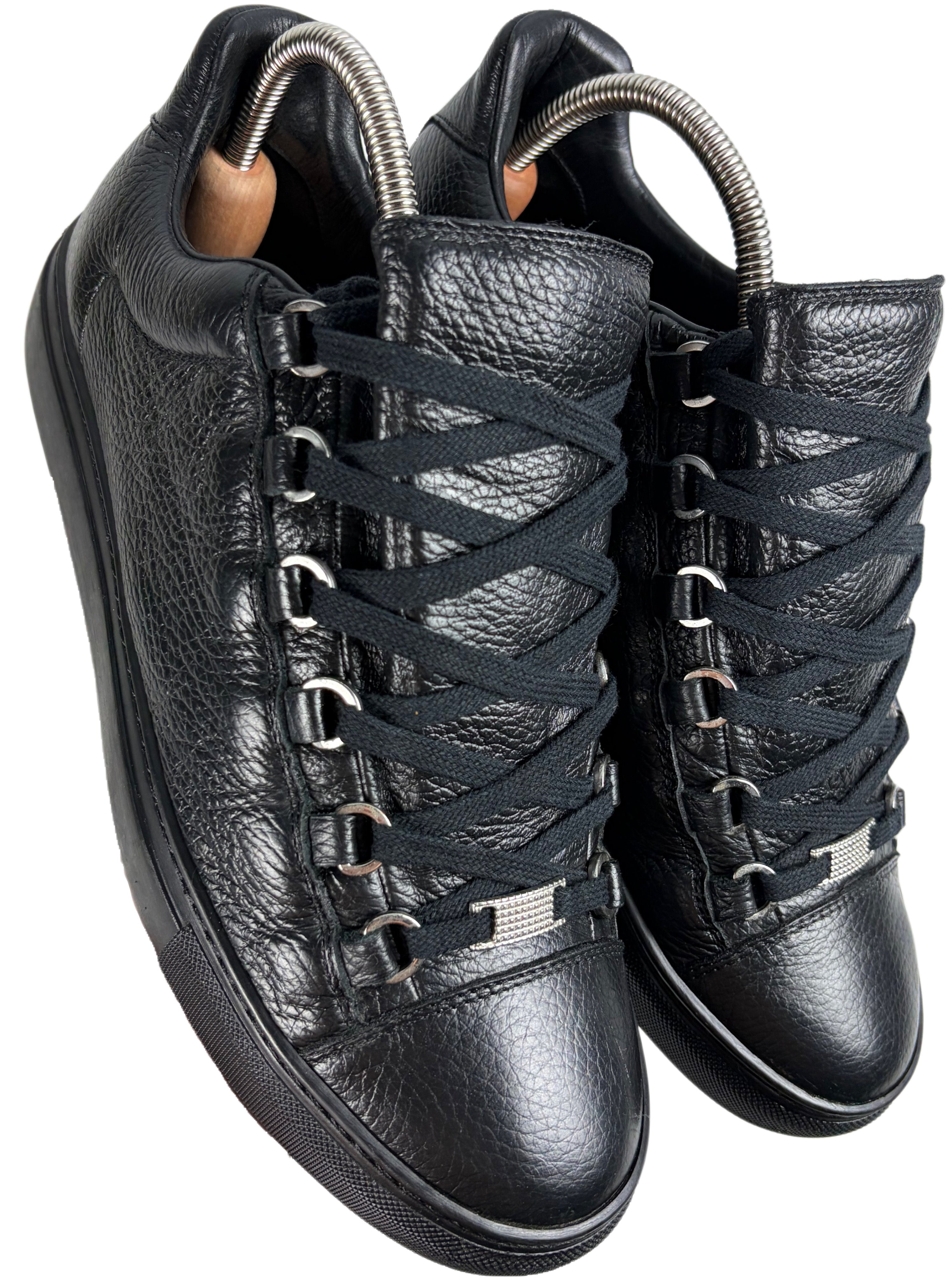 Balenciaga arena low - eu 41 / us 8 - black