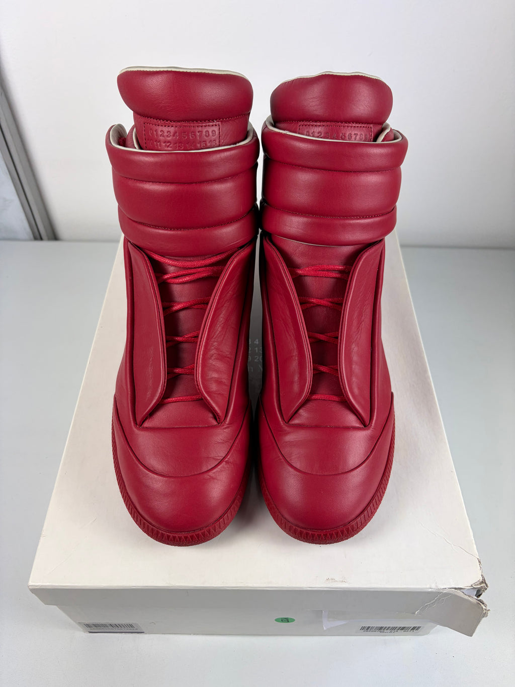 Maison Margiela Future ‘Triple Red’ - eu 44 / us 11 - red