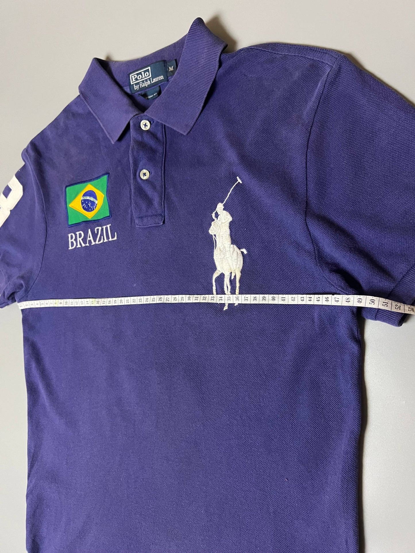 RL ‘BRAZIL’ POLO T-shirt (M)