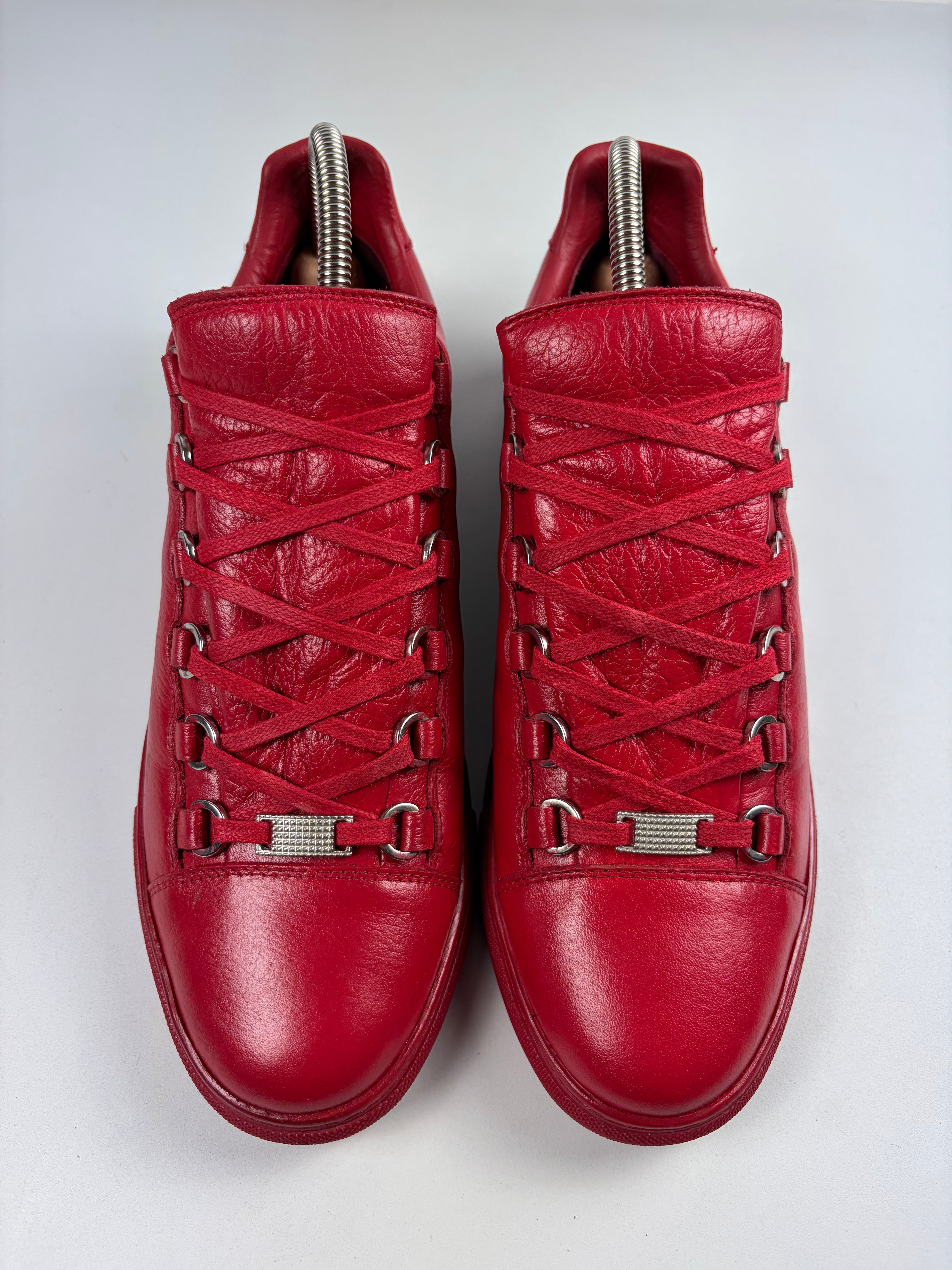 Balenciaga arena low - eu 40 / us 7 - red