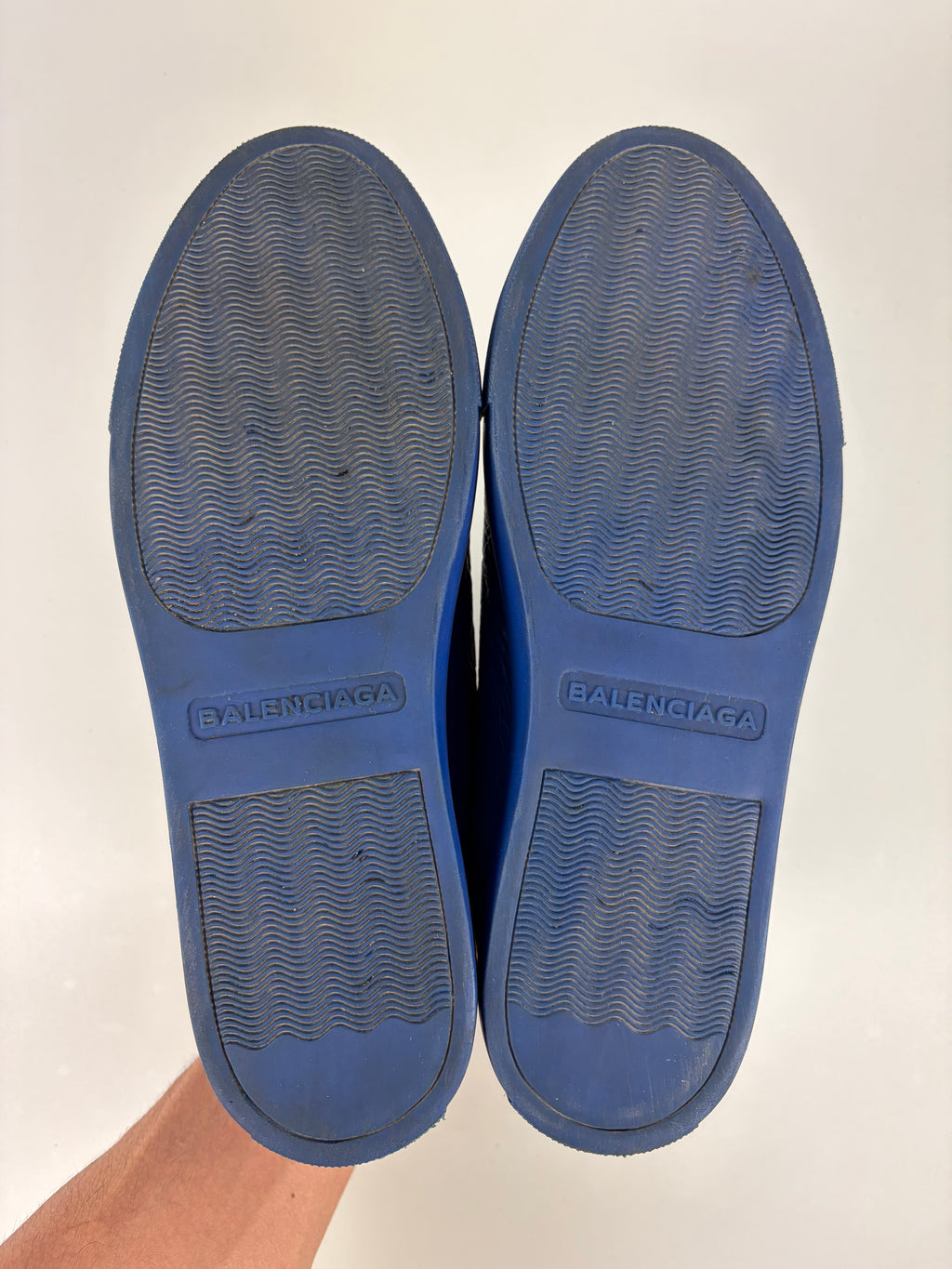 Balenciaga arena high tops - eu 40 / us 7 - blue