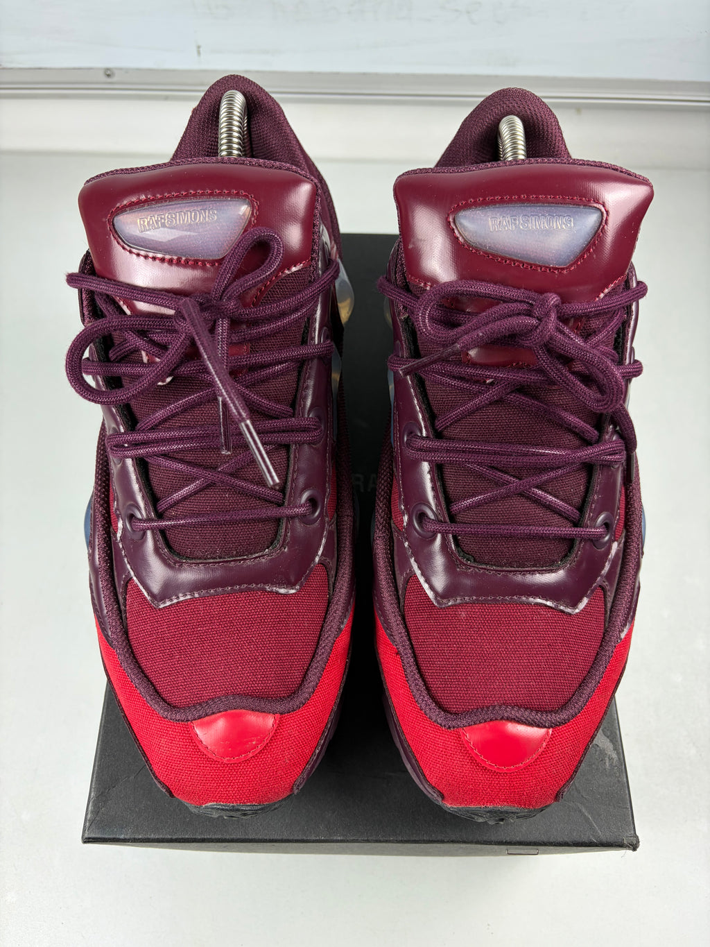 Adidas Ozweego 3 x Raf Simons - eu 42.5 / us 9 / uk 8.5 - burgundy