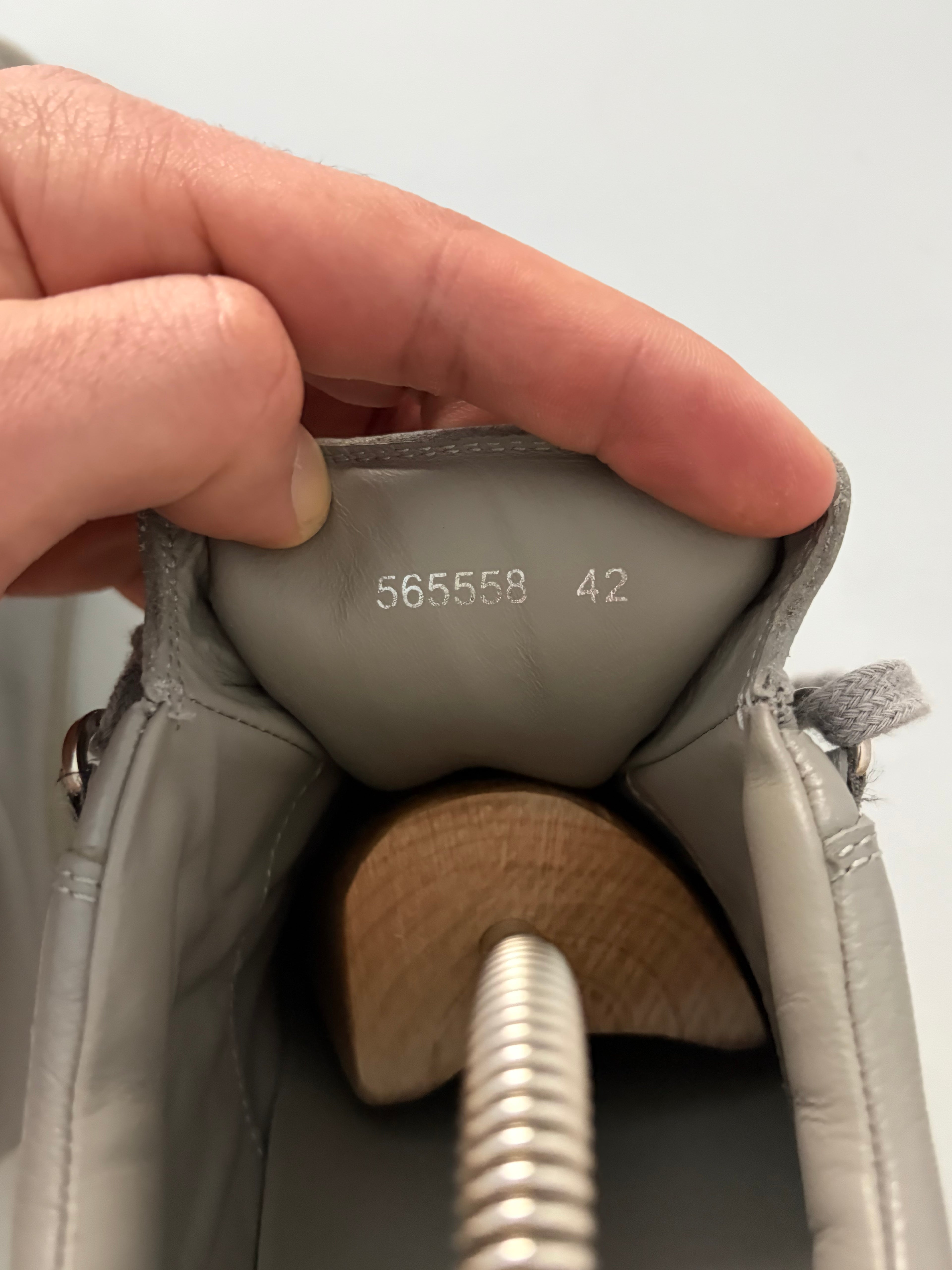Balenciaga arena low - eu 42 - grey