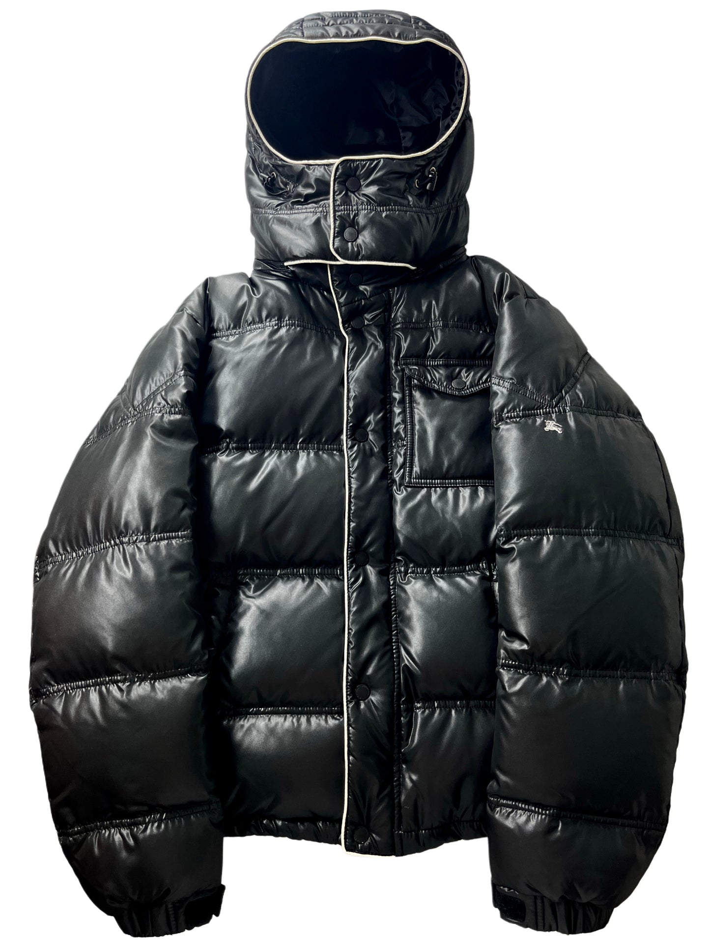 00’s BURBERRY made in Japan real down jacket (M/L) - black