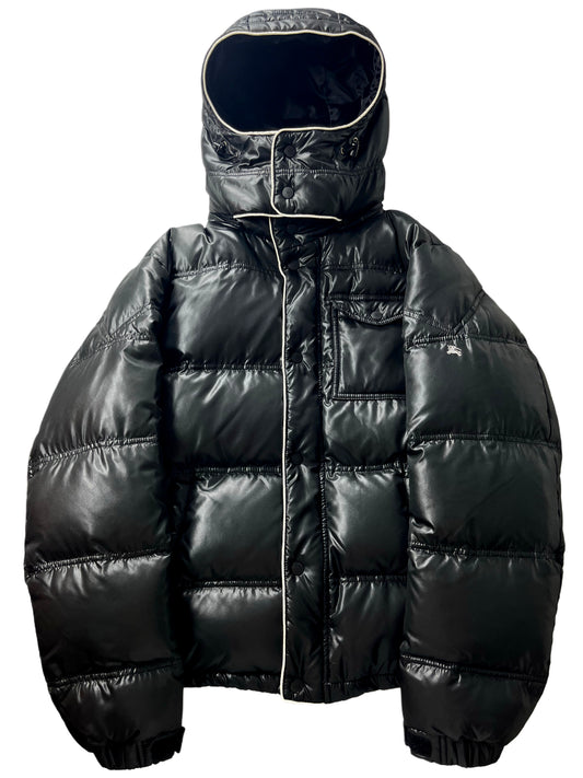 00’s BURBERRY made in Japan real down jacket (M/L) - black
