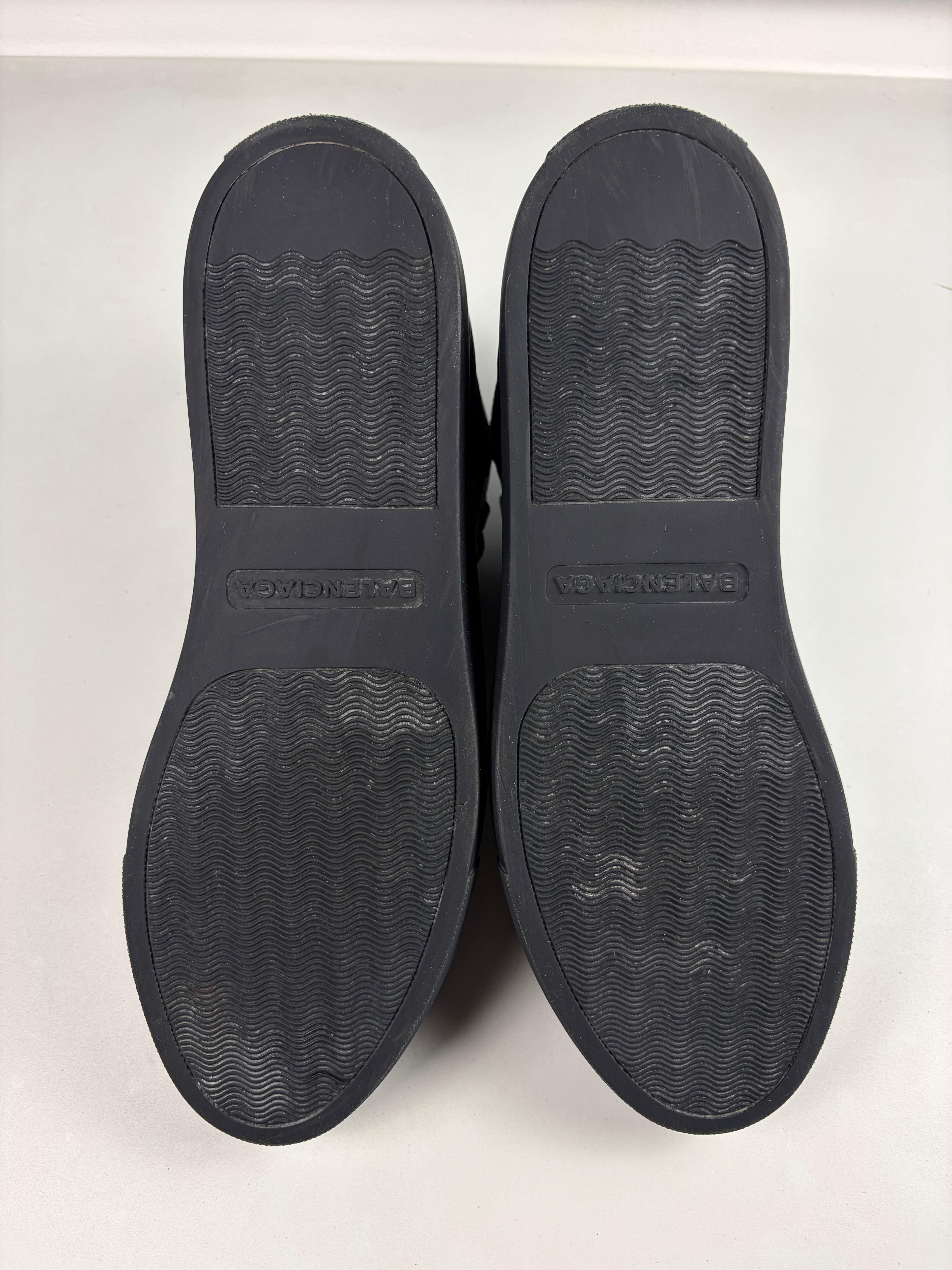 Balenciaga arena high tops - eu 43 / us 10 - navy blue