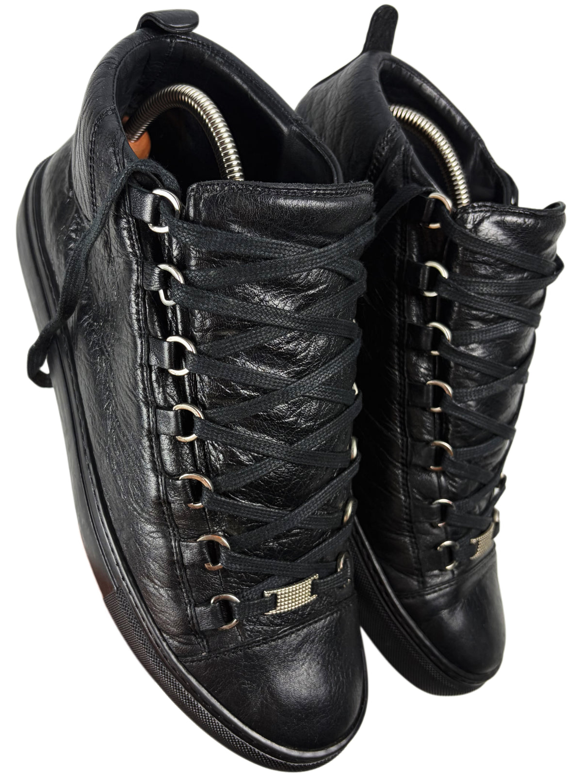 Balenciaga arena high tops - eu 42 / us 9 / uk 8 - black