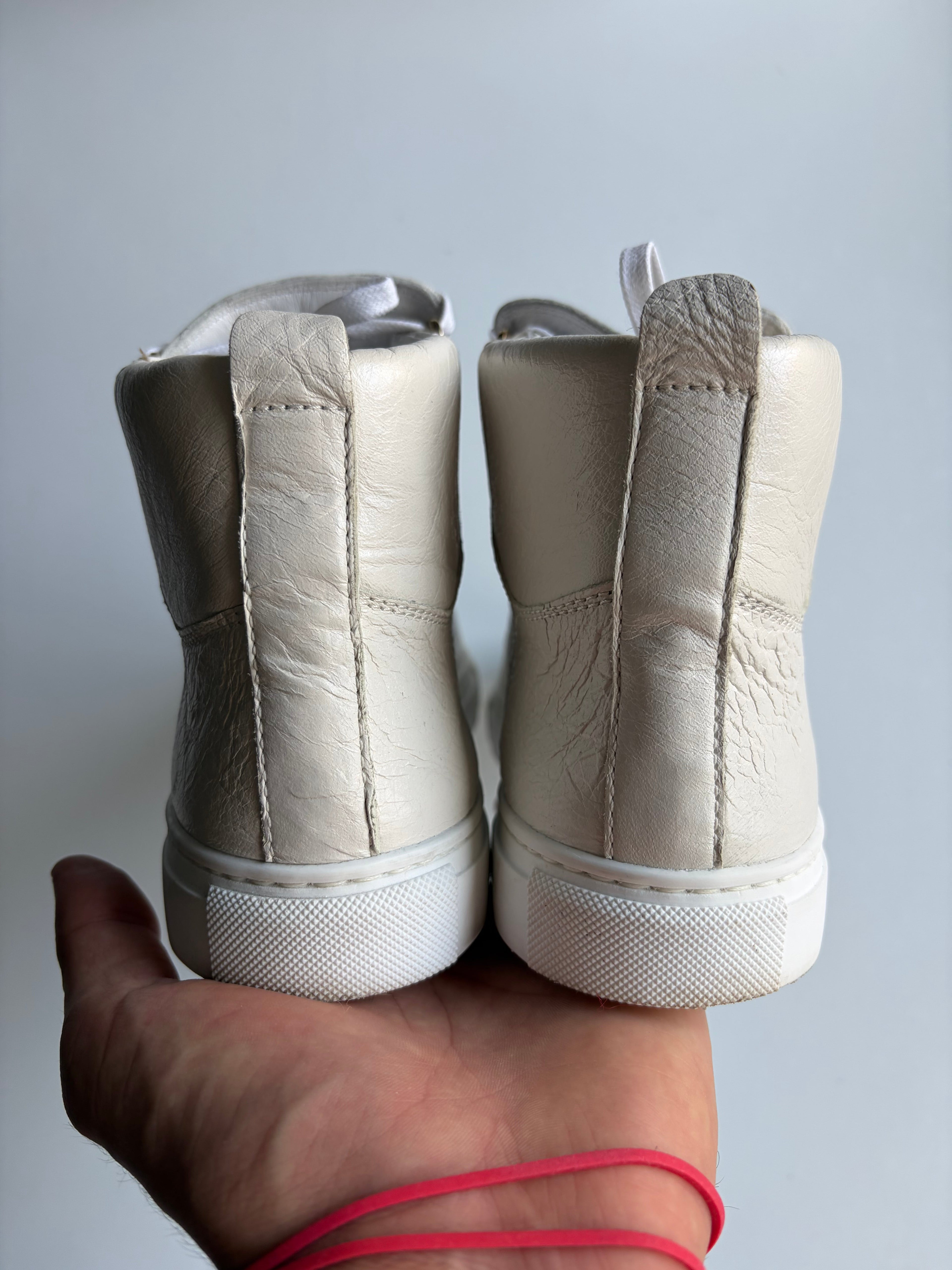 Balenciaga arena high tops - eu 41 - white