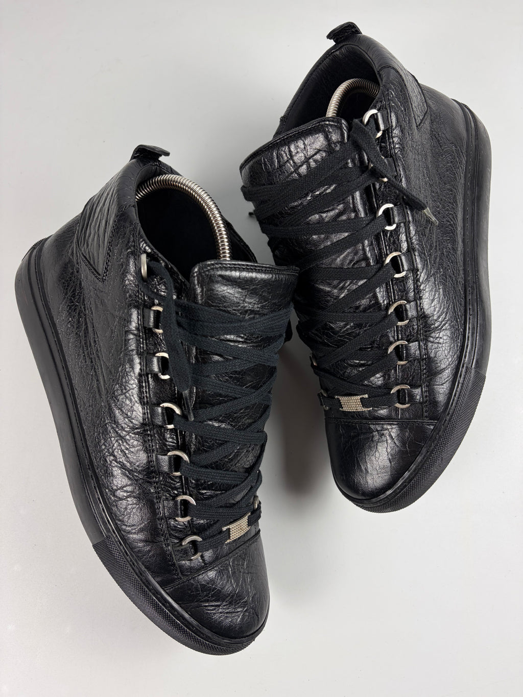 Balenciaga arena high tops - eu 42 / us 9 - black