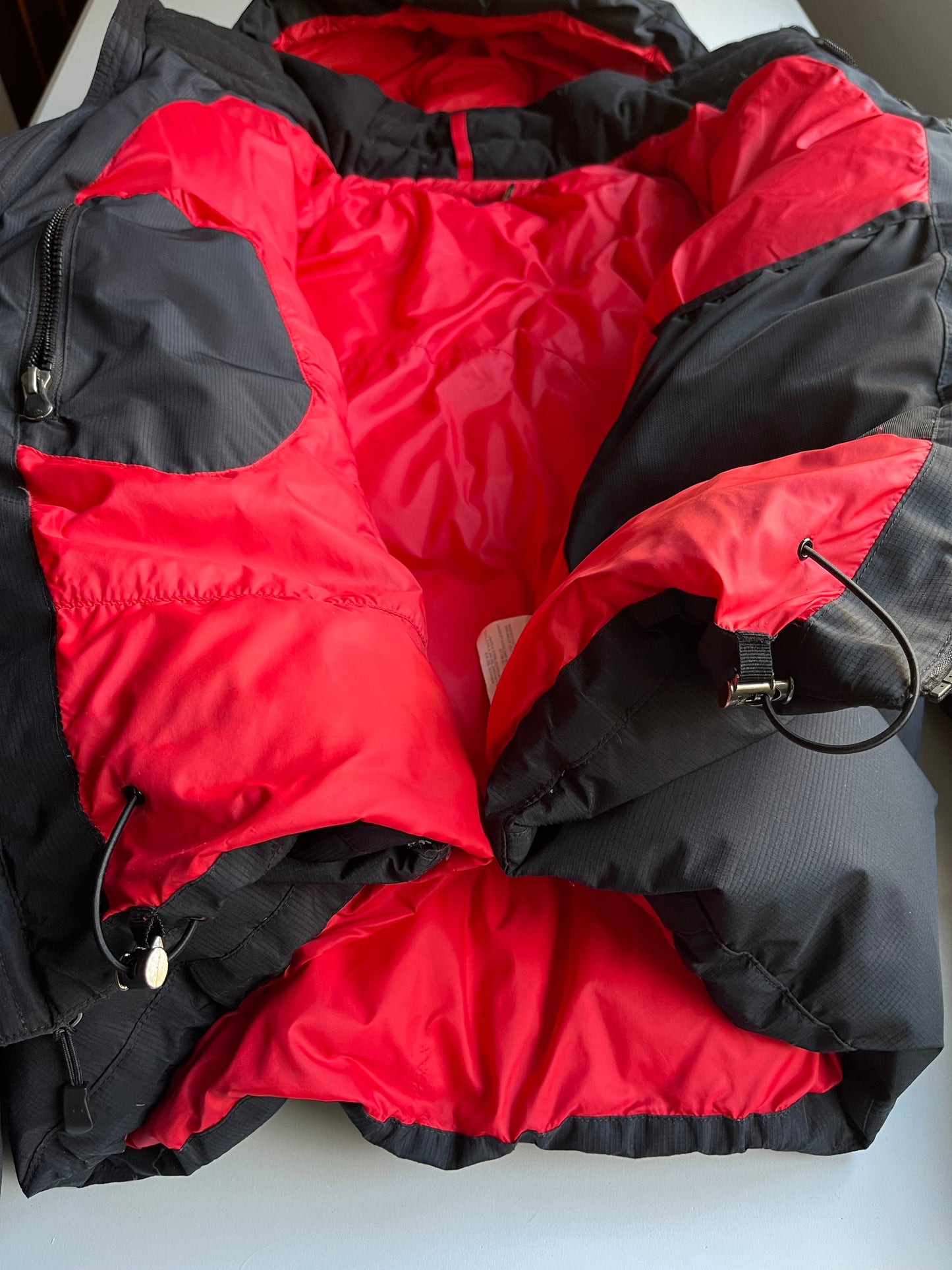 POLO RALPH LAUREN BIG PONY DOWN PUFFER JACKET (XL)-black