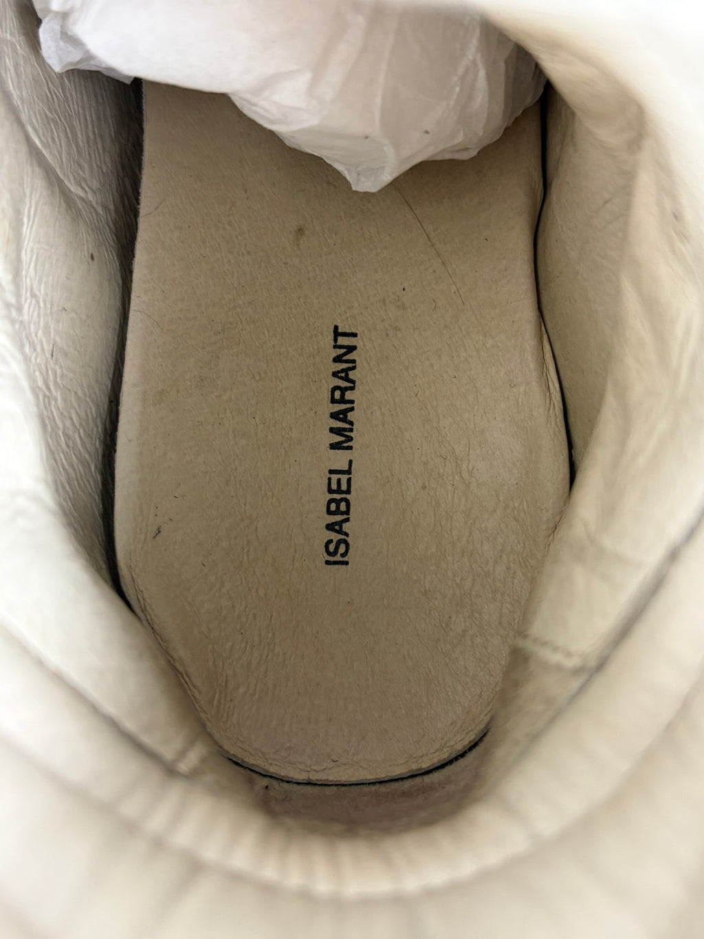 Isabel Marant Bekett ‘Zebra’ wedge sneakers - size - eu 37 / us 7 / uk 4